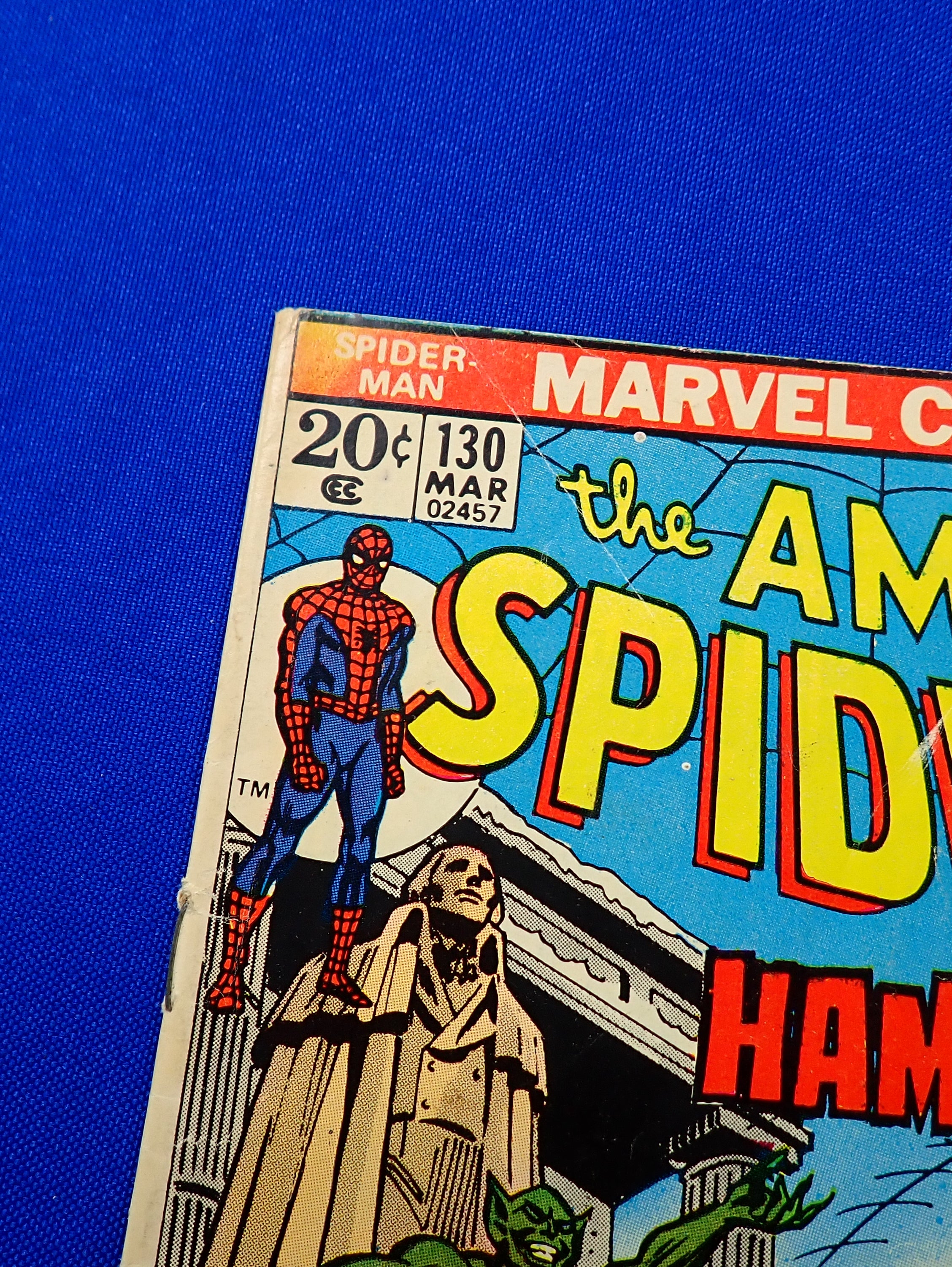 Amazing Spider-Man #130 (1974) - VG (4.0) - Debut of Spider-Mobile