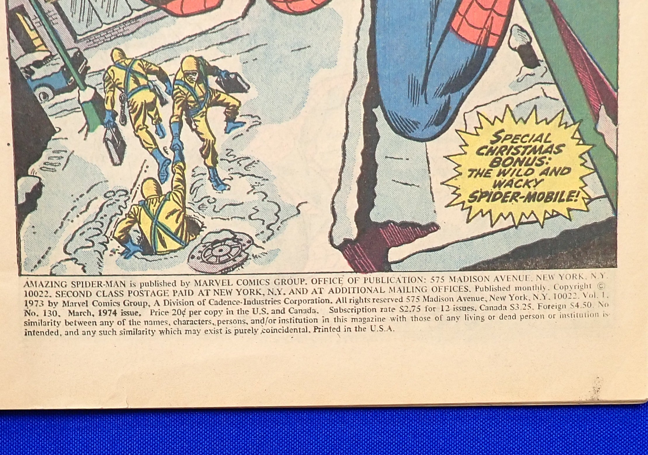 Amazing Spider-Man #130 (1974) - VG (4.0) - Debut of Spider-Mobile