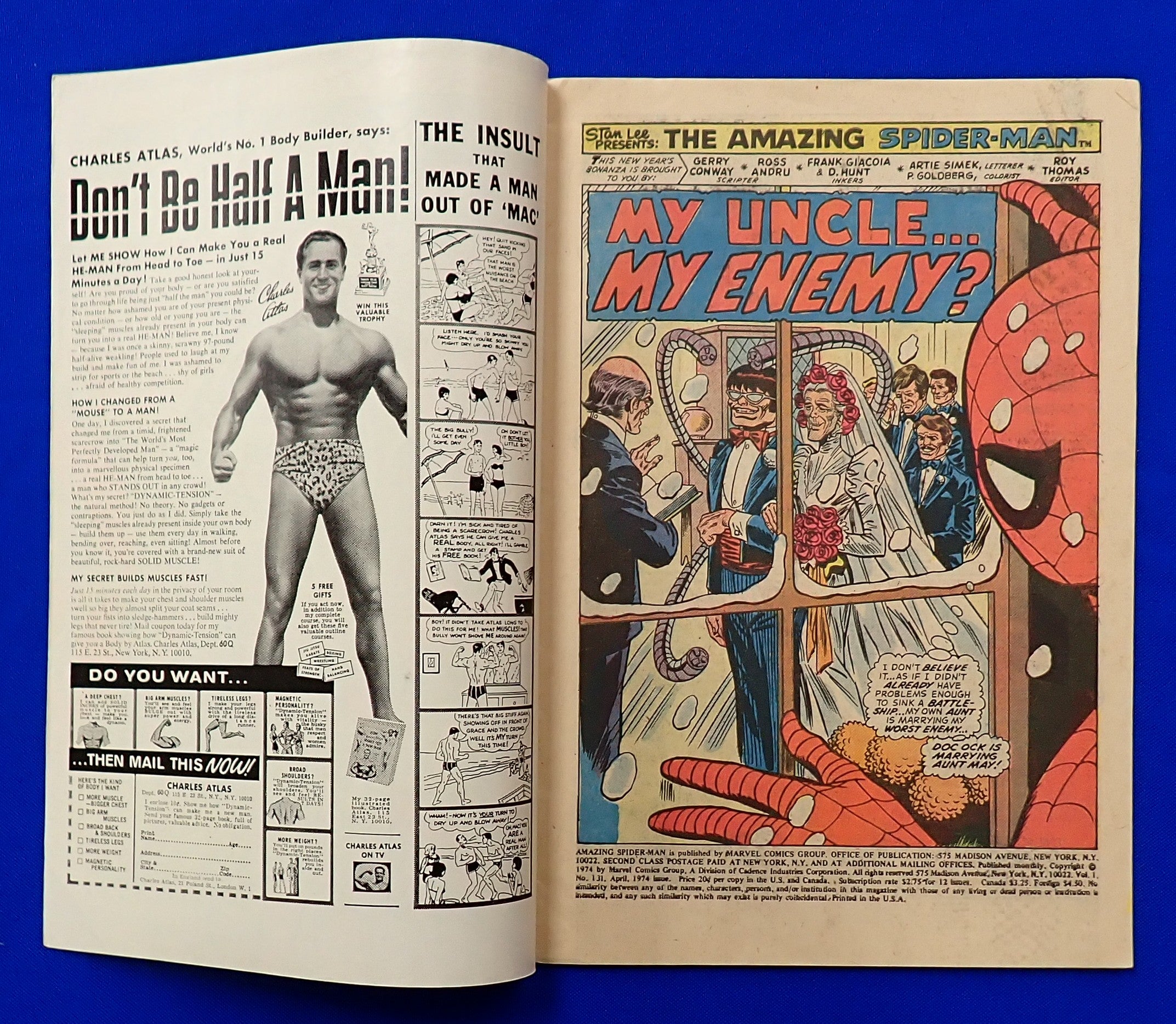 Amazing Spider-Man #131 (1974) - VG+ (4.5) - Bronze Age Issue