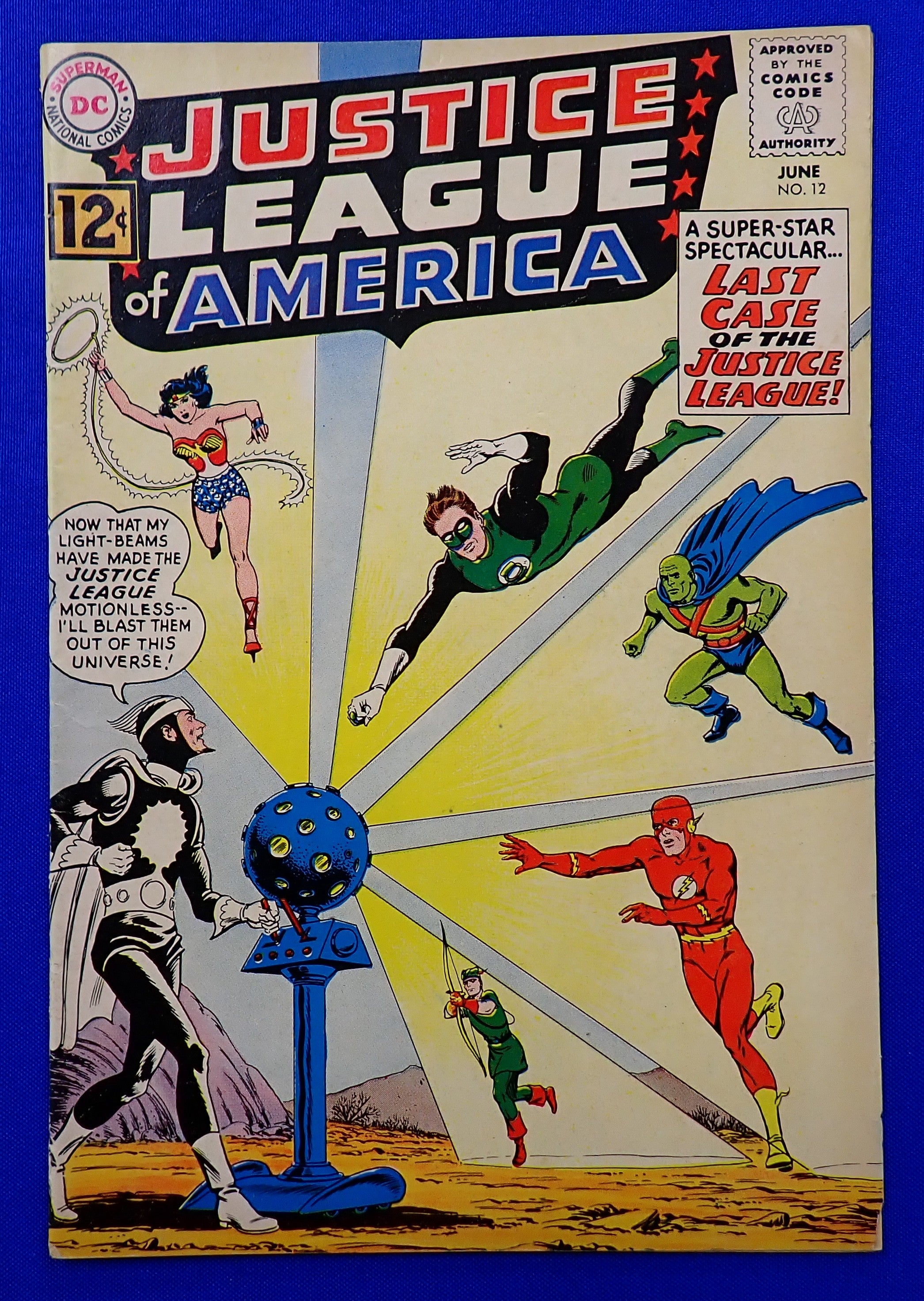 Justice League of America #12 (1962) - FN- (5.5) - 1st App. Dr. Arthur Light