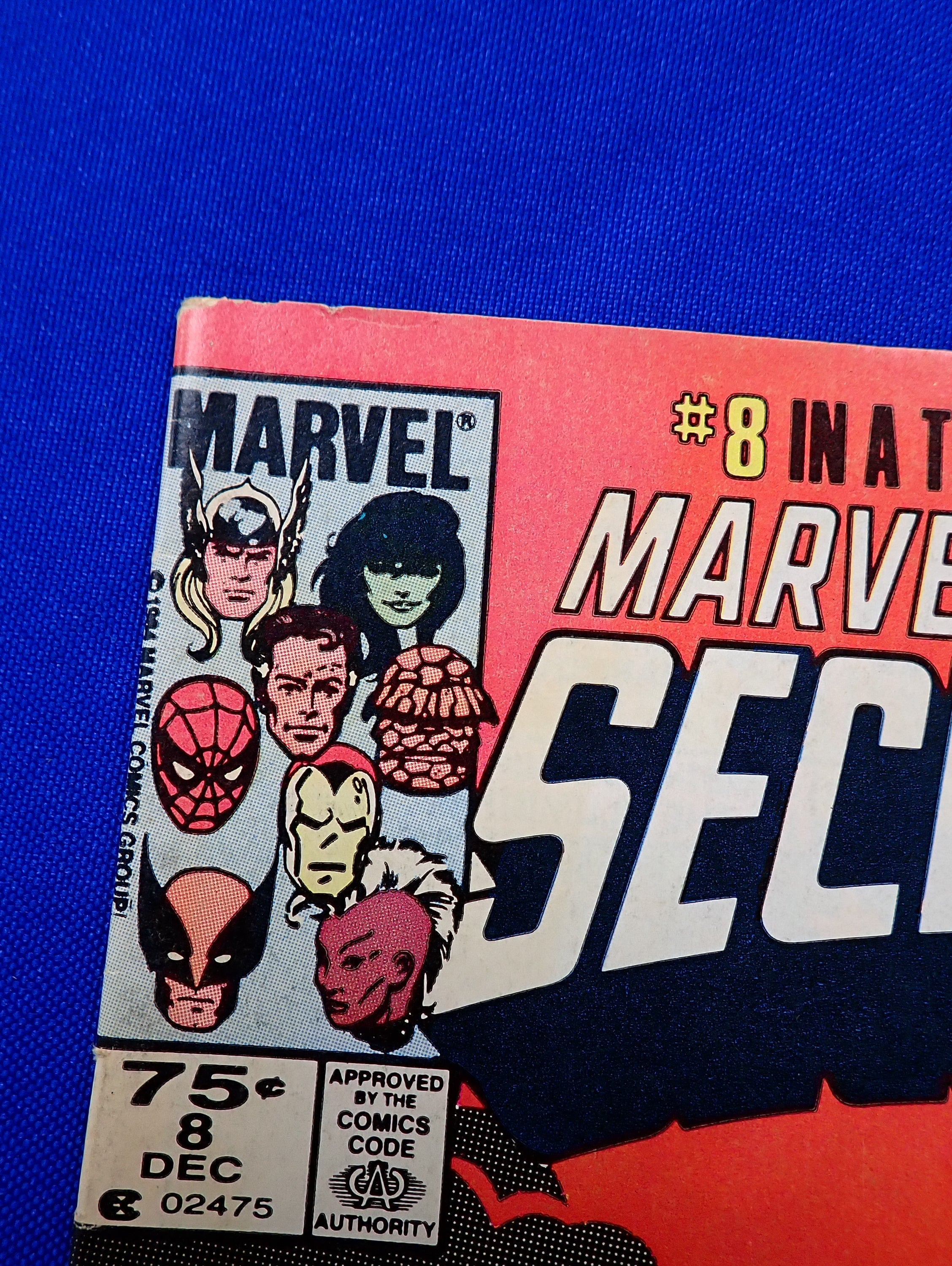 Secret Wars #8 (1984) - VG (4.0) - Black Costume Origin