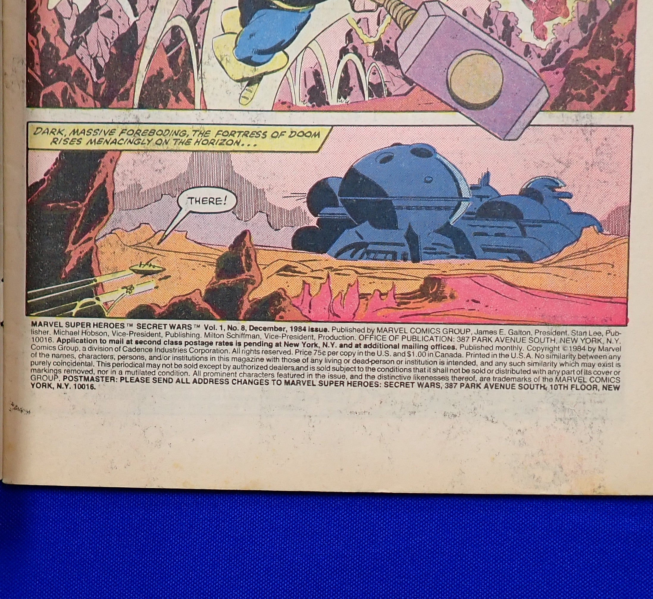 Secret Wars #8 (1984) - VG (4.0) - Black Costume Origin
