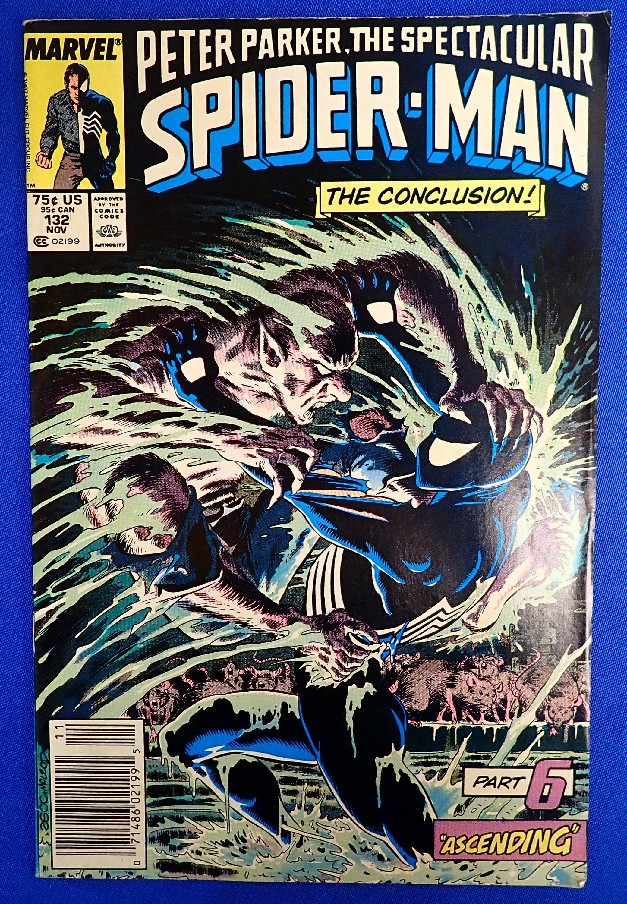 Spectacular Spider-Man #132 (1987) - FN/VF (7.0) - Mark Jeweler Variant