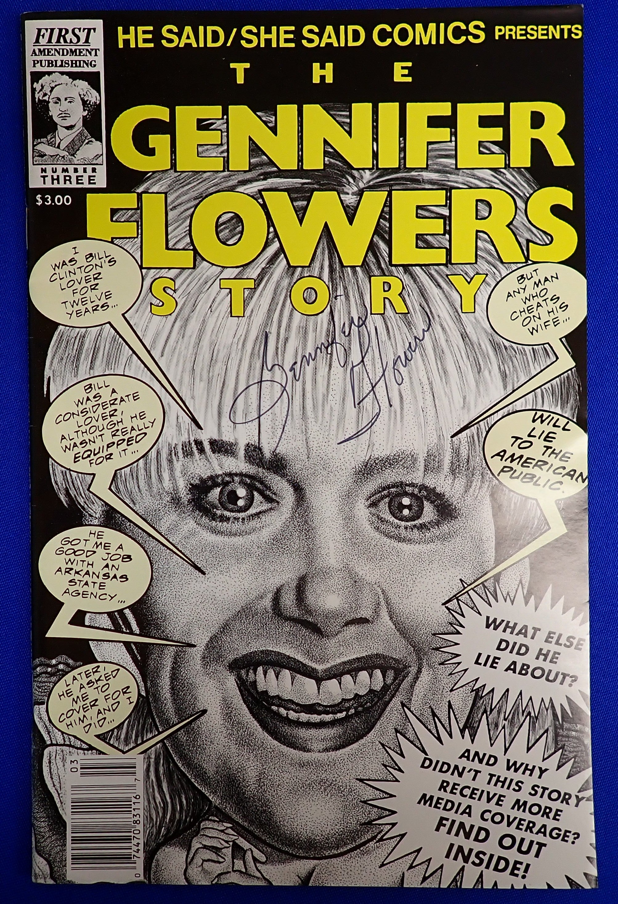 He Said/She Said Comics #3 (1993) - SIGNED, No COA
