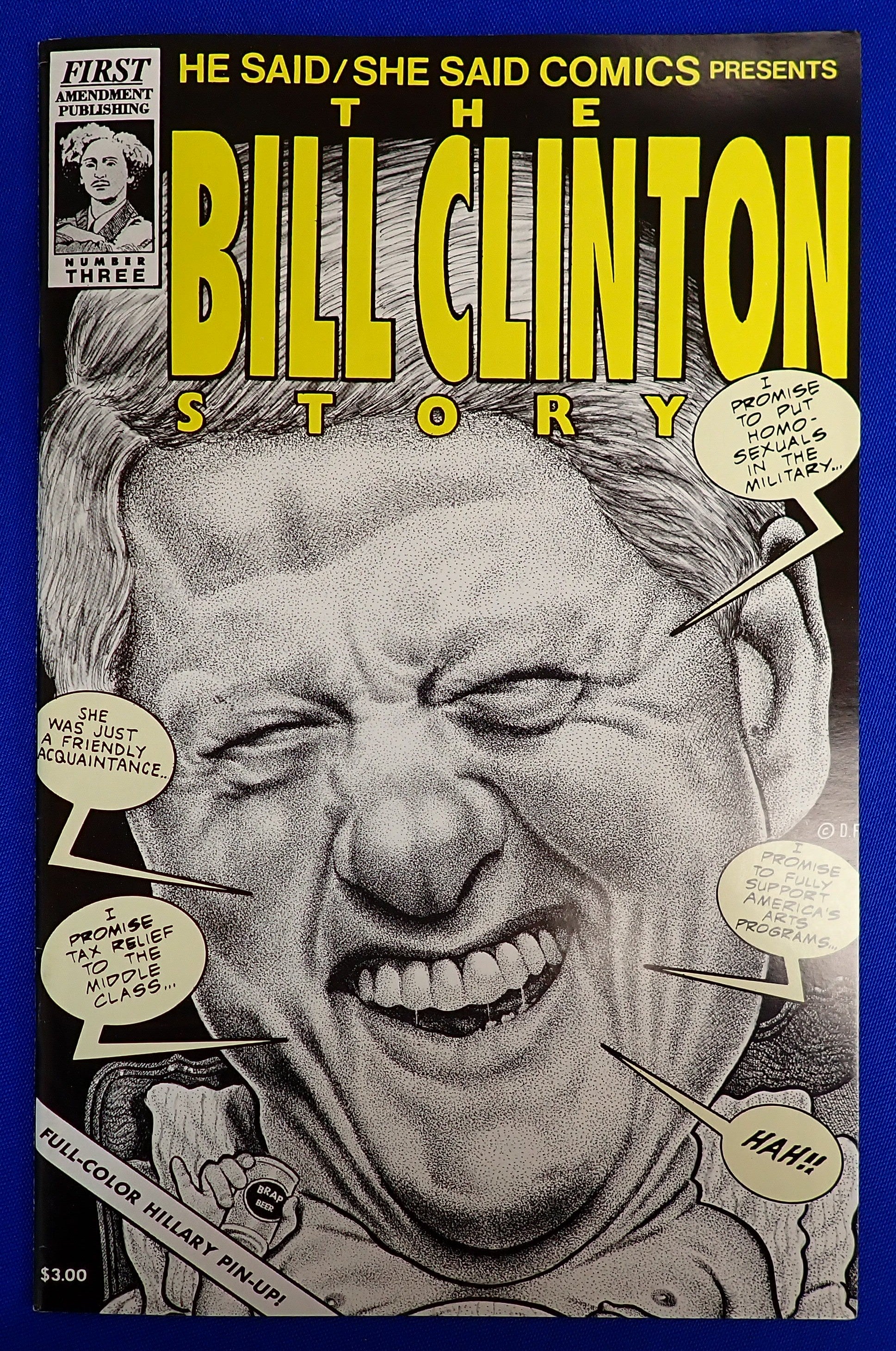 He Said/She Said Comics #3 (1993) - SIGNED, No COA