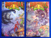 Godzilla Vs. Mighty Morphn' Power Rangers Complete #1-5 Set (2022) - NM+ (9.4+)
