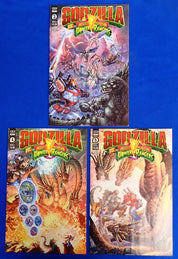Godzilla Vs. Mighty Morphn' Power Rangers Complete #1-5 Set (2022) - NM+ (9.4+)