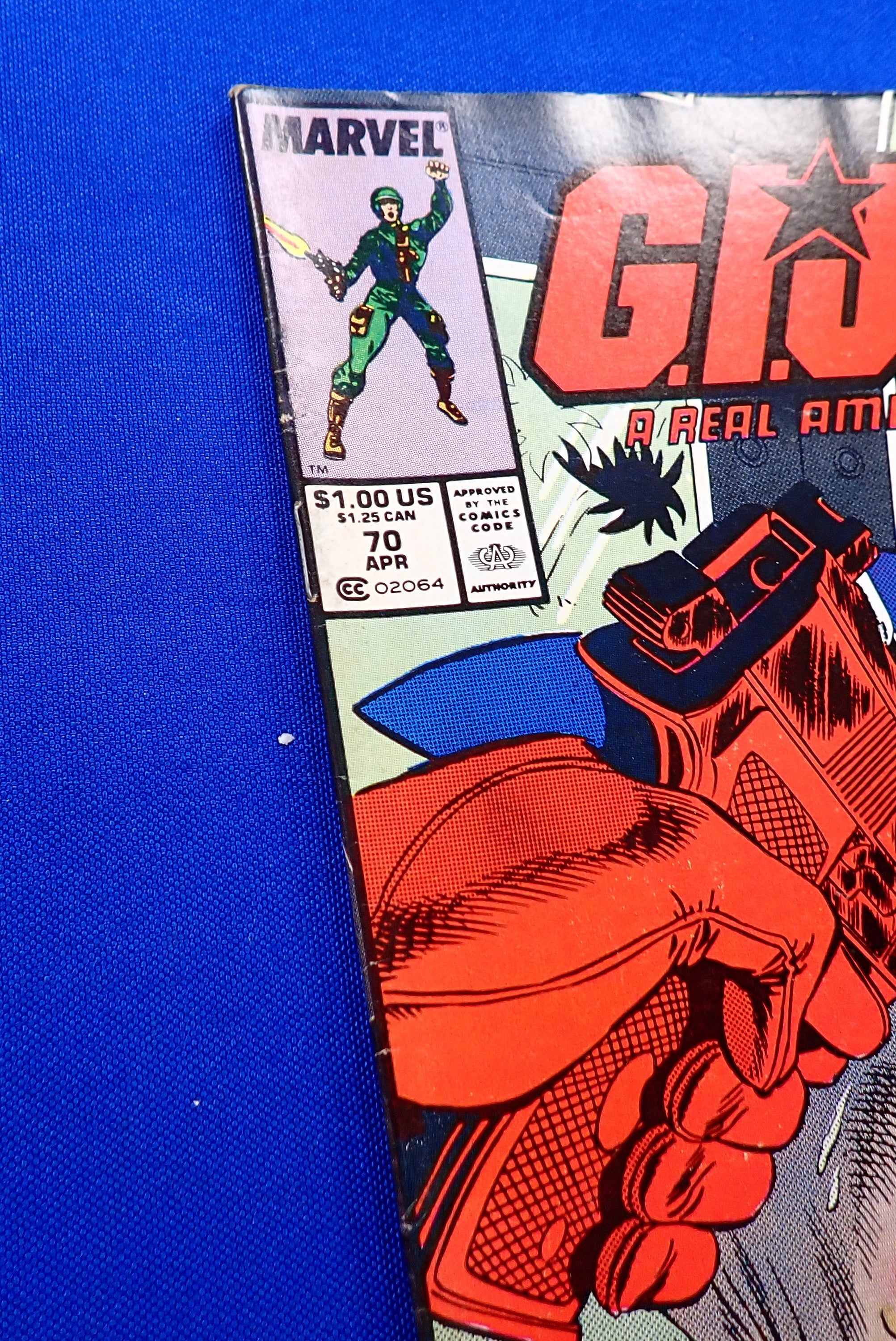 G.I. Joe #70 (1988) - VF (8.0) - Mark Jeweler Variant