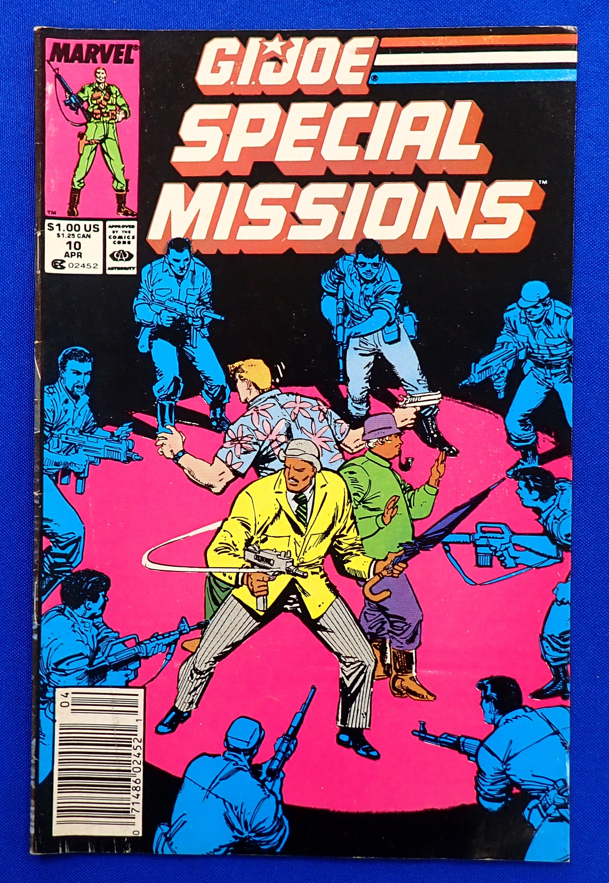 G.I. Joe Special Missions #10 (1988) - VF- (7.5) - Mark Jeweler Variant