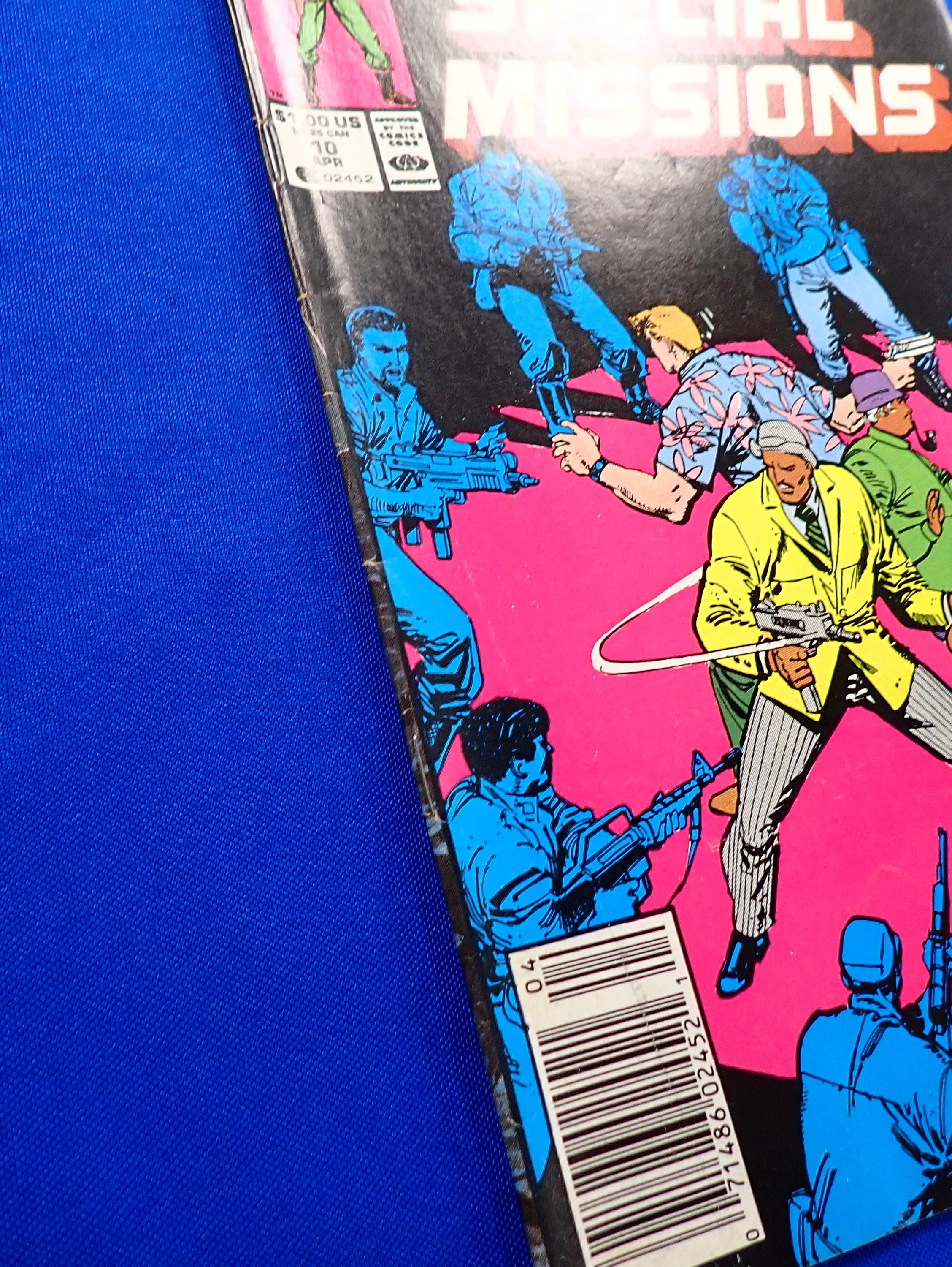 G.I. Joe Special Missions #10 (1988) - VF- (7.5) - Mark Jeweler Variant