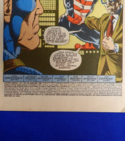 Captain America #345 (1988) - VF- (7.5) - Mark Jeweler Variant