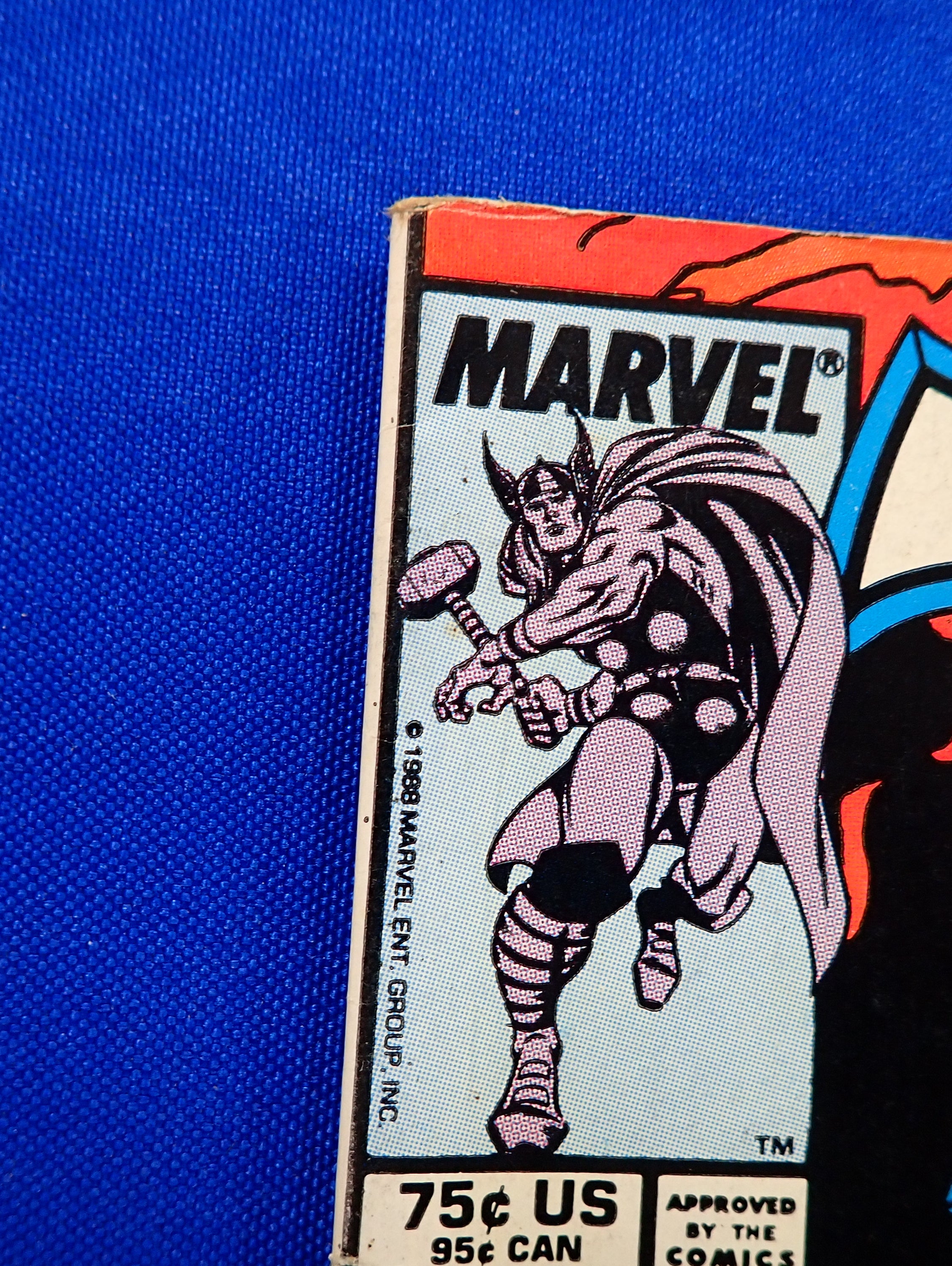The Mighty Thor #401 (1989) - FN- (5.5) - Mark Jeweler Variant