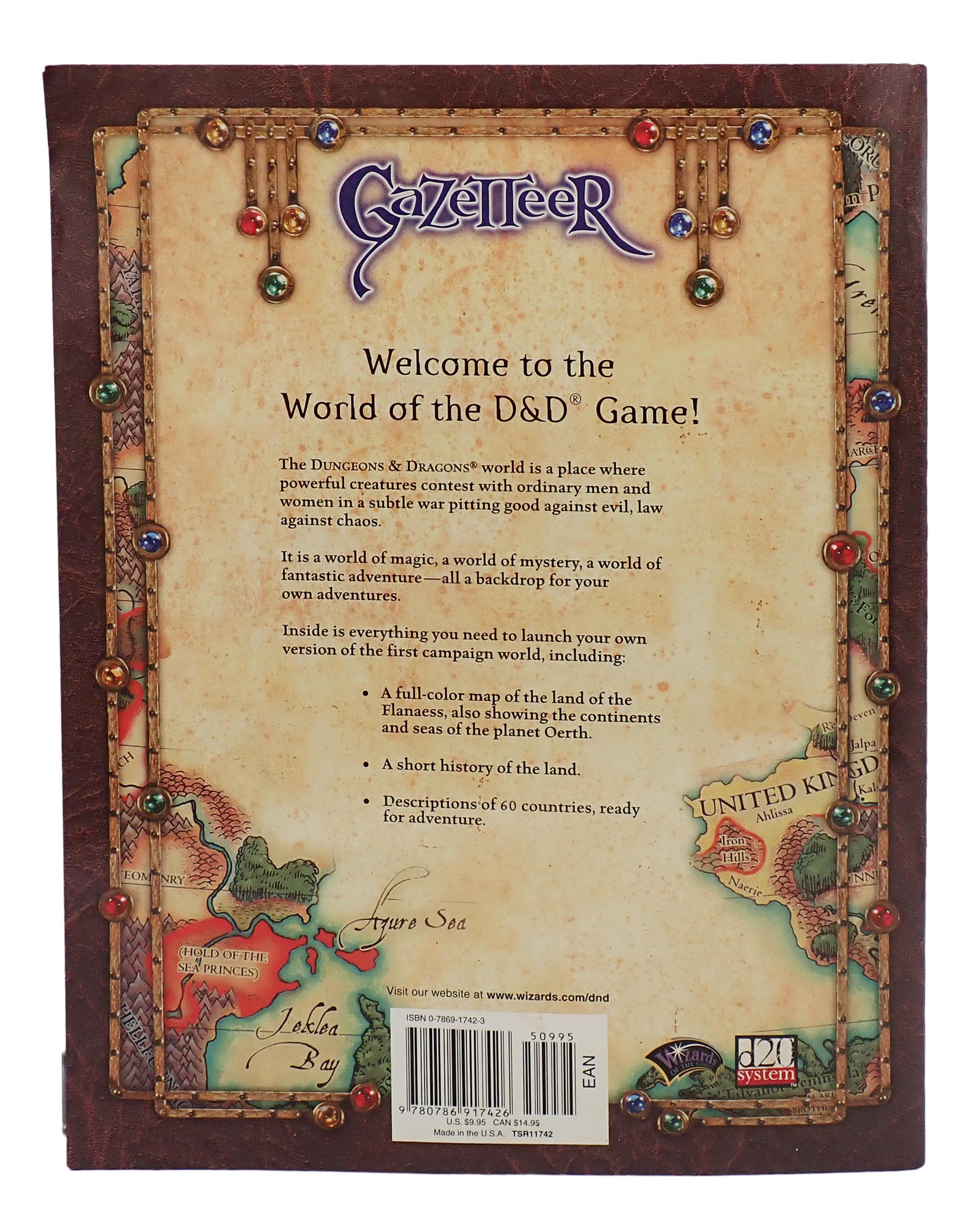 D&D Gazetter [Pre-Owned RPG]