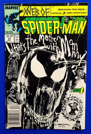 Web of Spider-Man #33 (1987) - VF- (7.5) - Mark Jeweler Variant