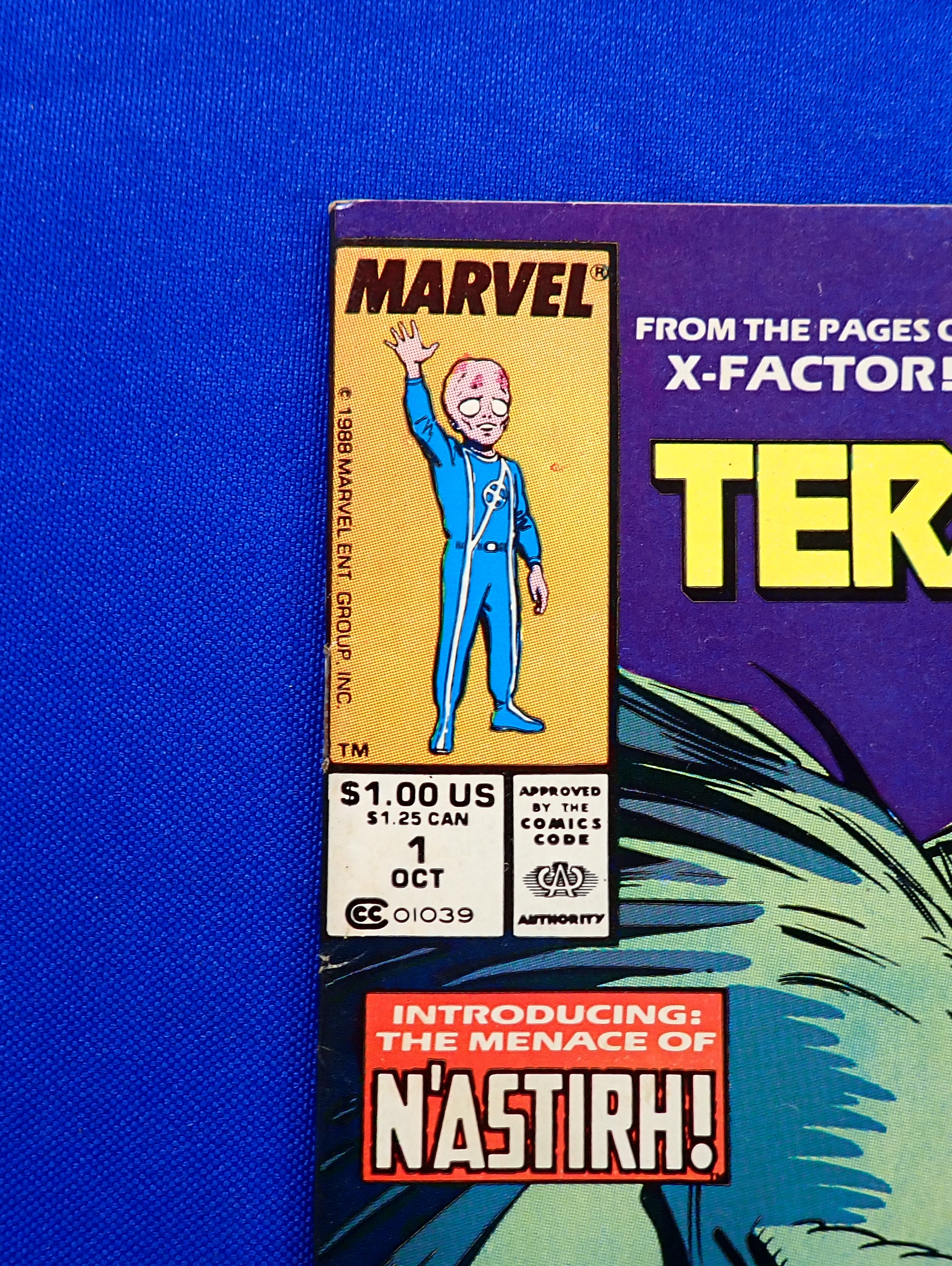 X-Terminators #1 (1988) - VF- (7.5) - Mark Jeweler Variant