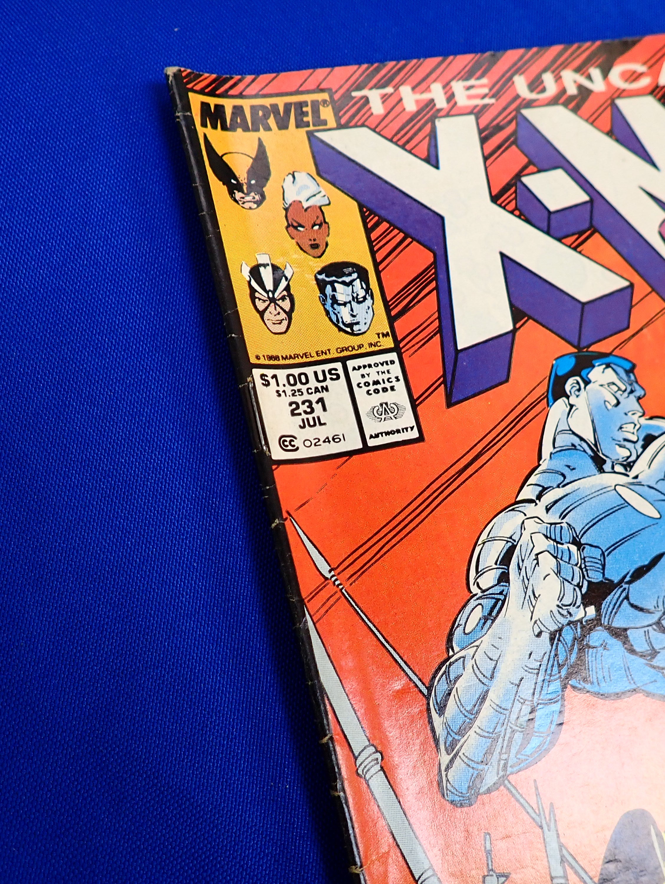 Uncanny X-Men #231 (1988) - FN+ (6.5) - Mark Jeweler Variant