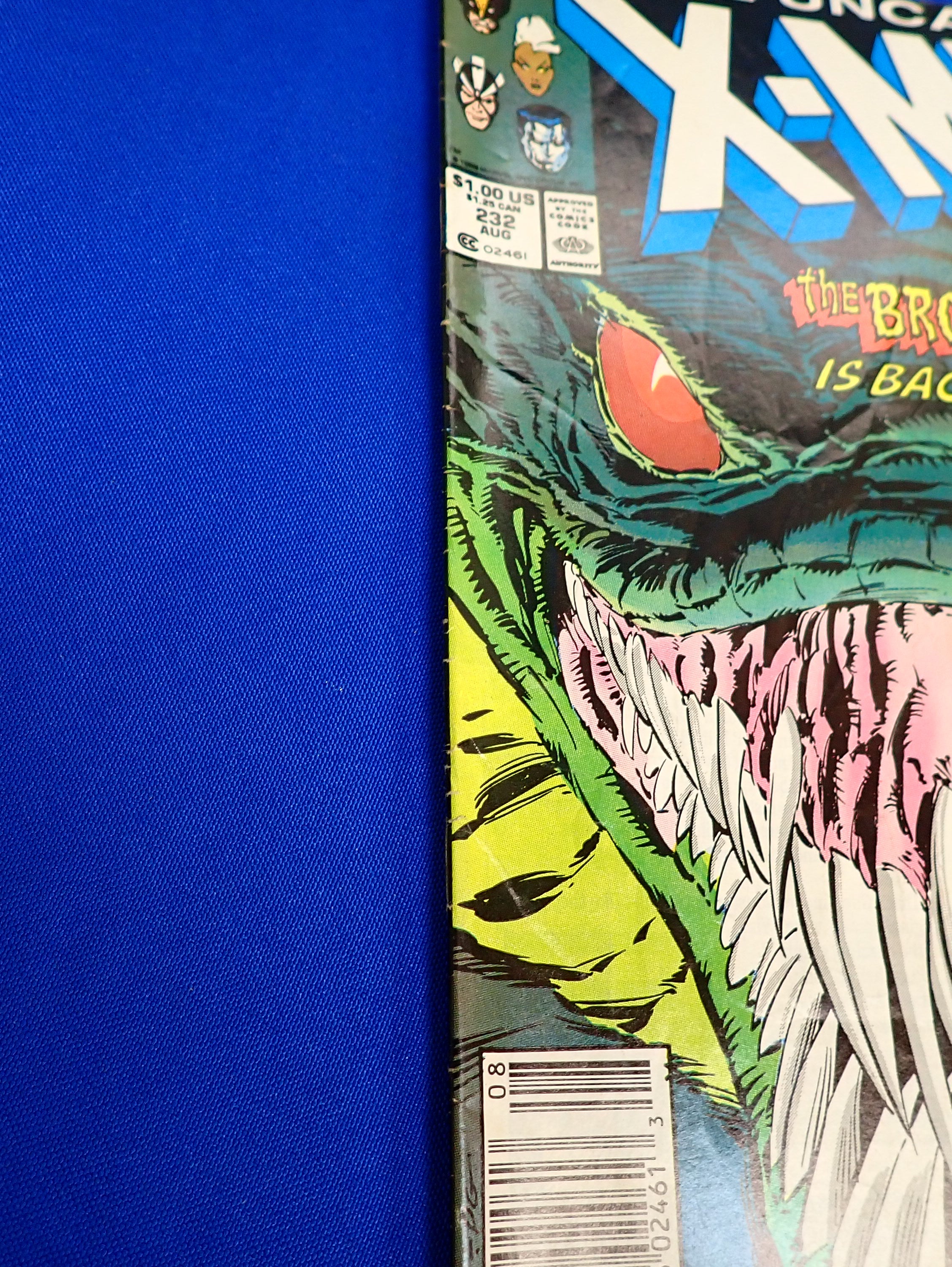Uncanny X-Men #232 (1988) - FN (6.0) - Mark Jeweler Variant