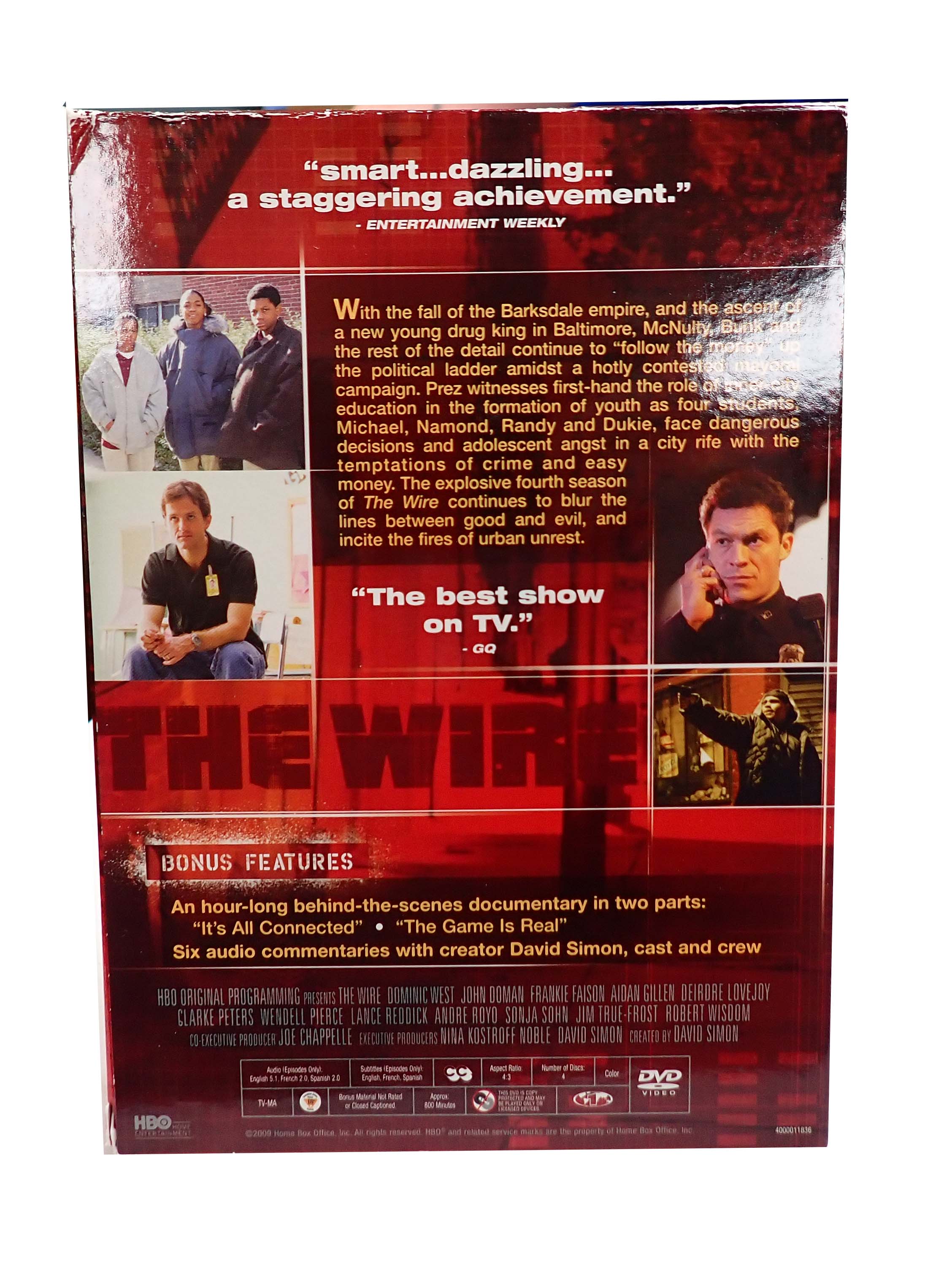 The Wire: The Complete Fourth Season - [DVD]