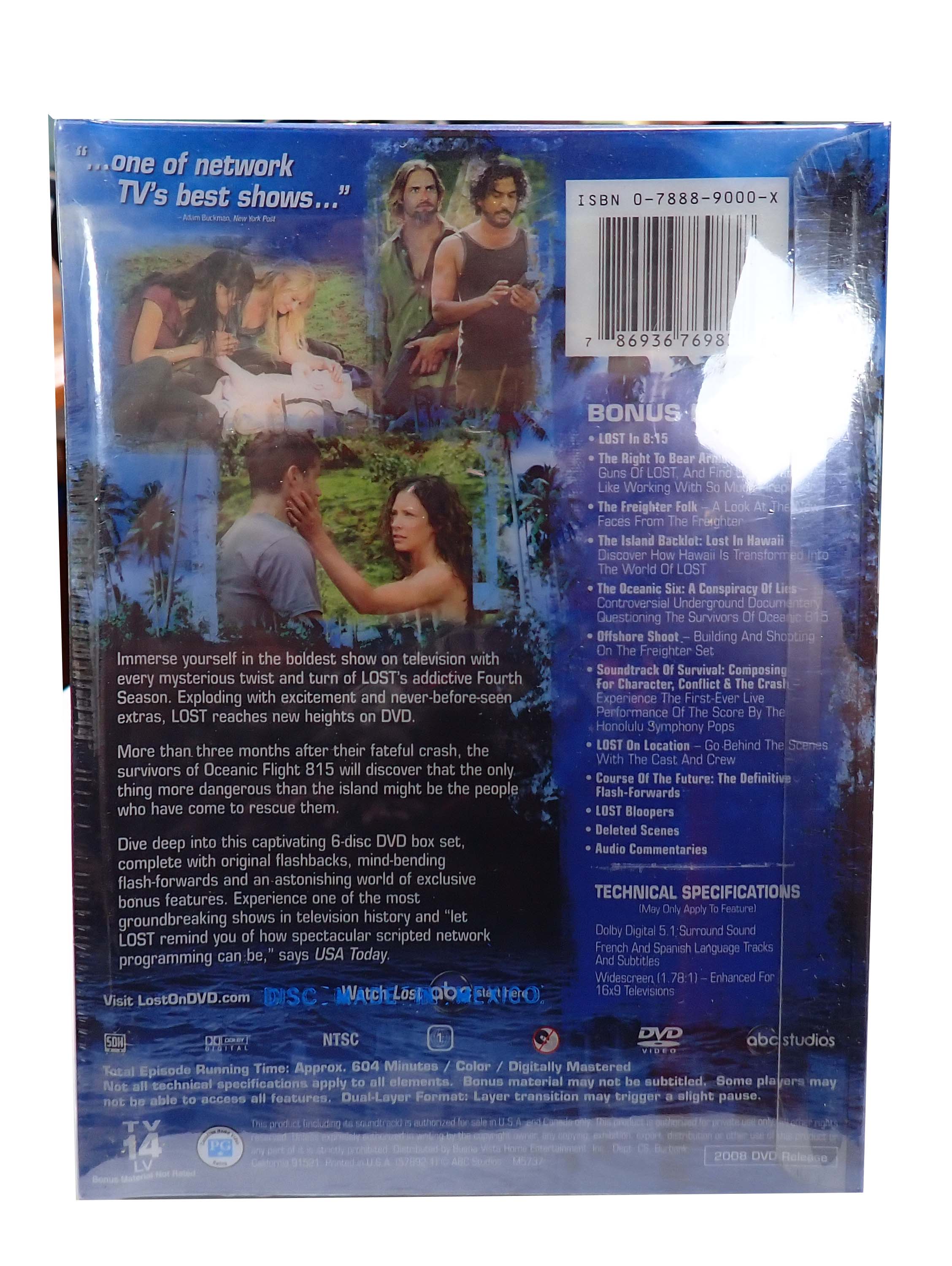Lost: The Complete Fourth Season - [DVD] (Sealed)