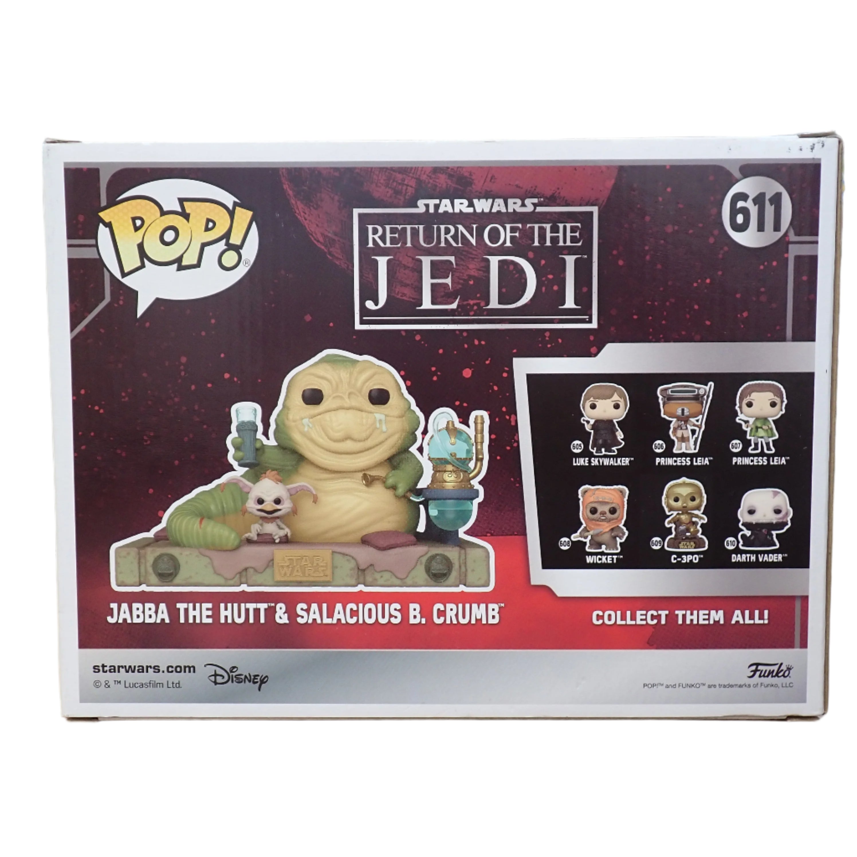 Jabba the Hutt & Salacious B. Crumb - POP! #611