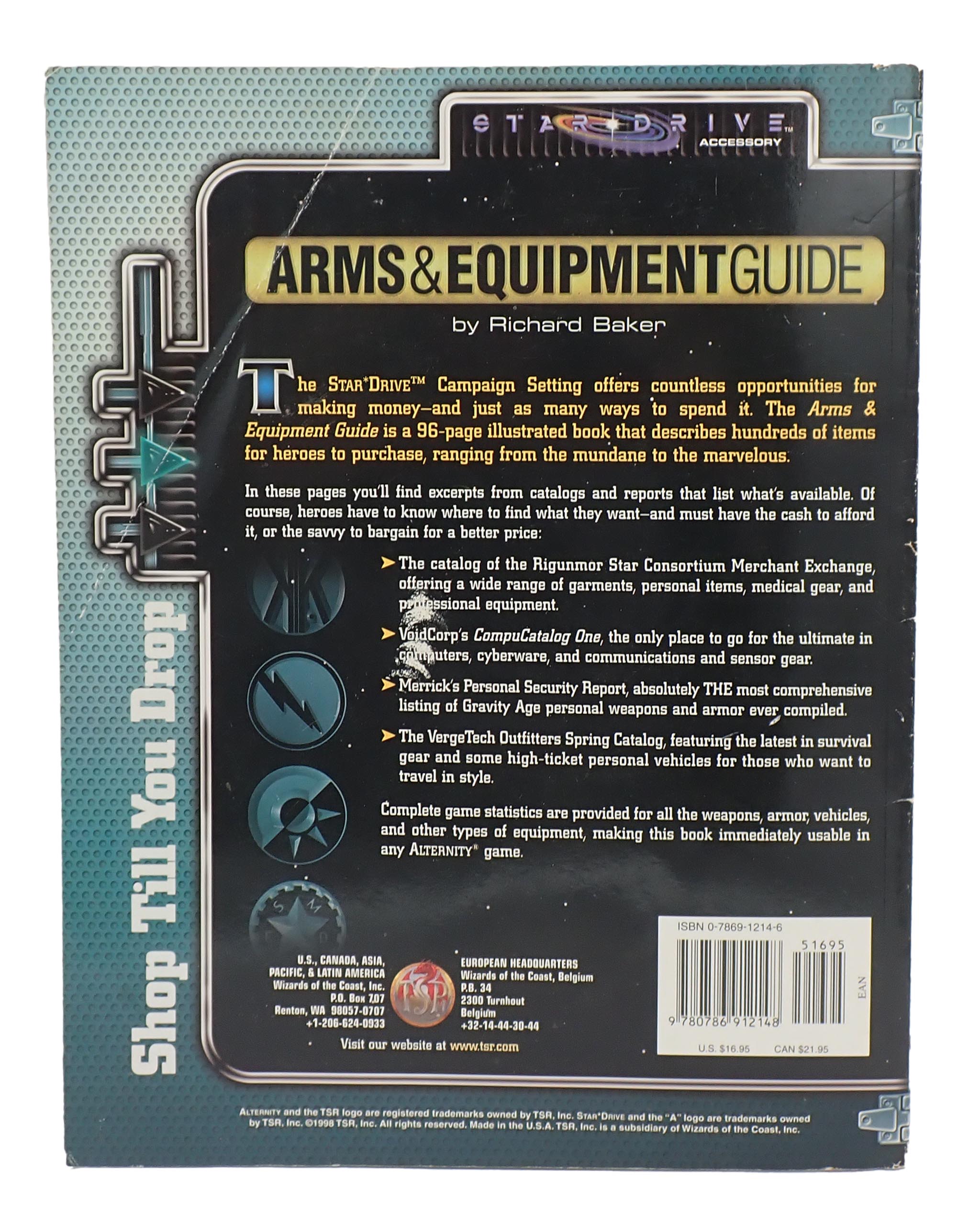 Alternity Star Drive Arms and Equipment Guide [Pre-Owned RPG]