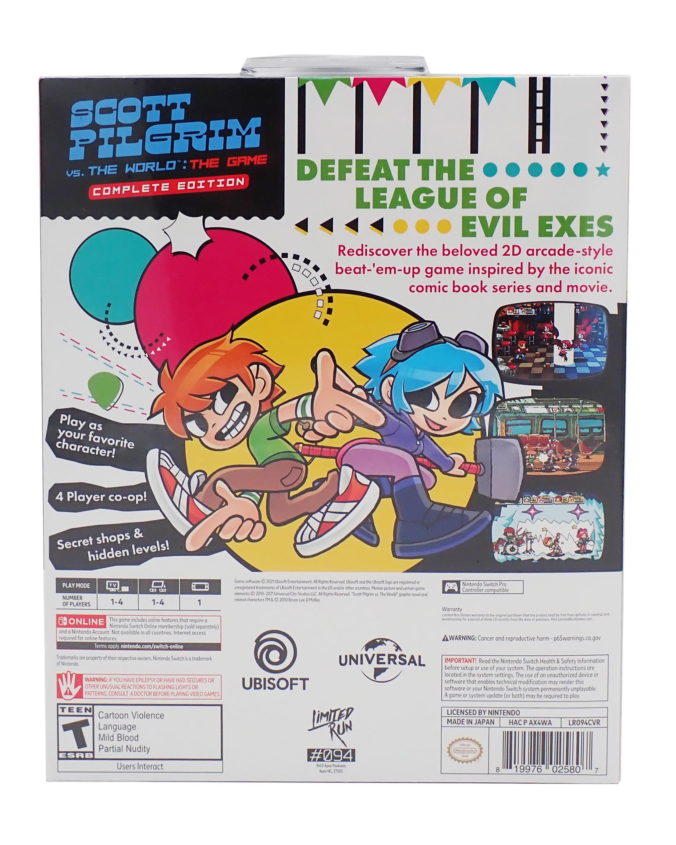 Scott Pilgrim Vs. The World: The Game [K.O. Edition] - Switch