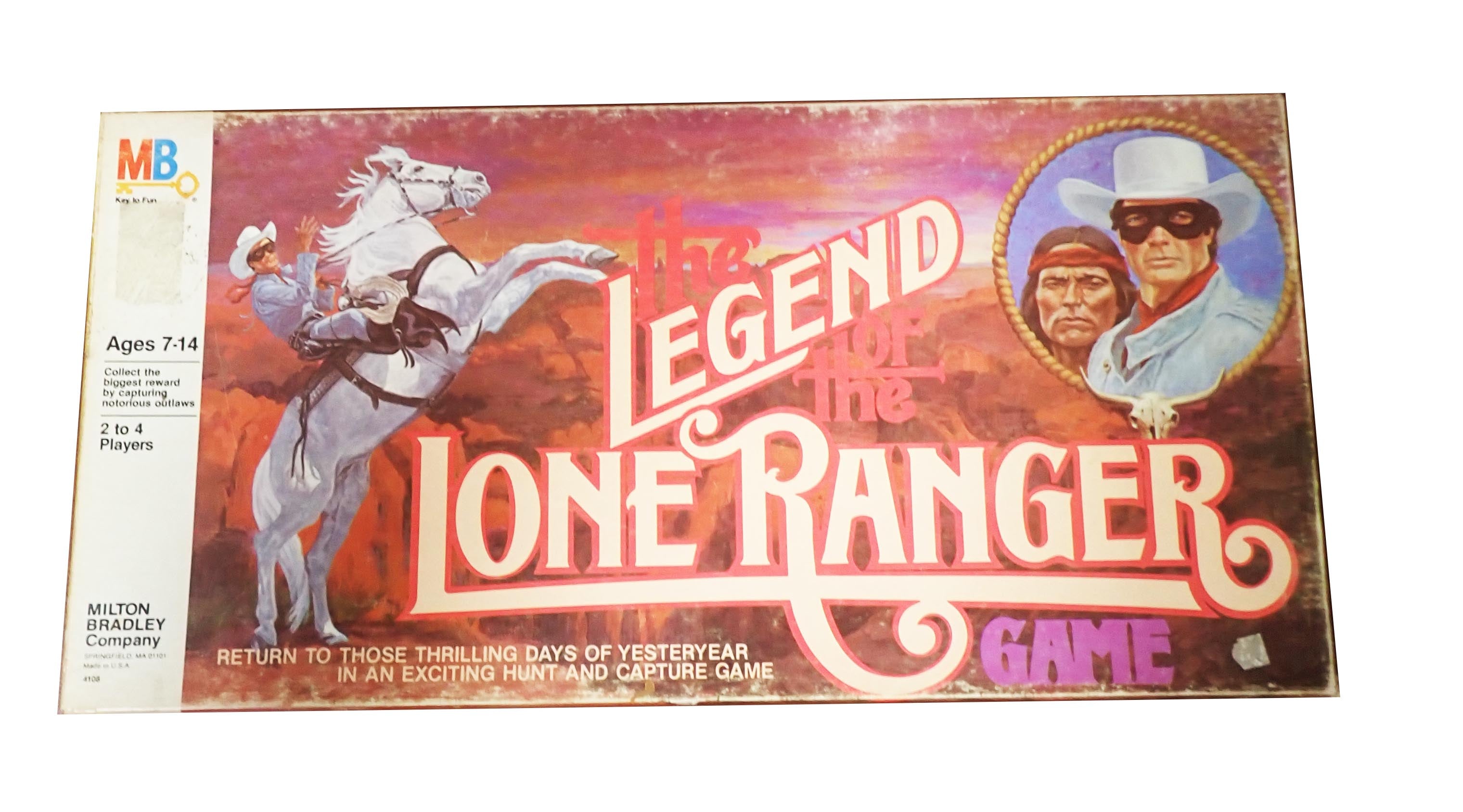 The Legend of the Lone Ranger Vintage Board Game (Pre-Owned)