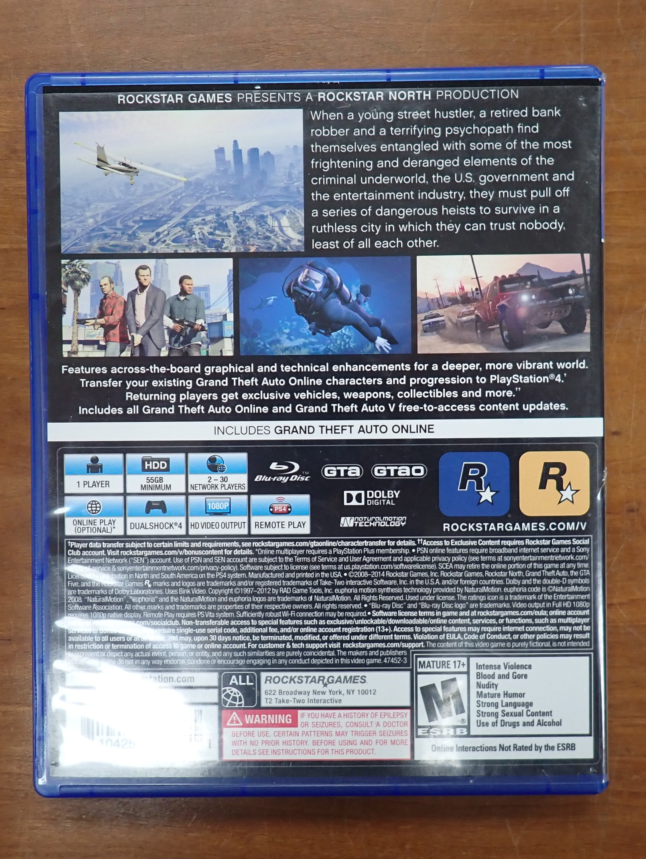 Grand Theft Auto V - PS4