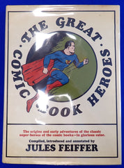 The Great Comic Heroes Book - Hardcover (Pre-Owned)