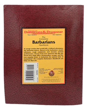 AD&D 2nd Edition The Complete Barbarian's Handbook [Pre-Owned RPG]