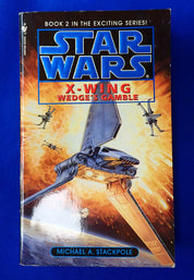 Star Wars X-Wing: Wedge's Gamble (1996) - Pocket Novel [Pre-Owned]
