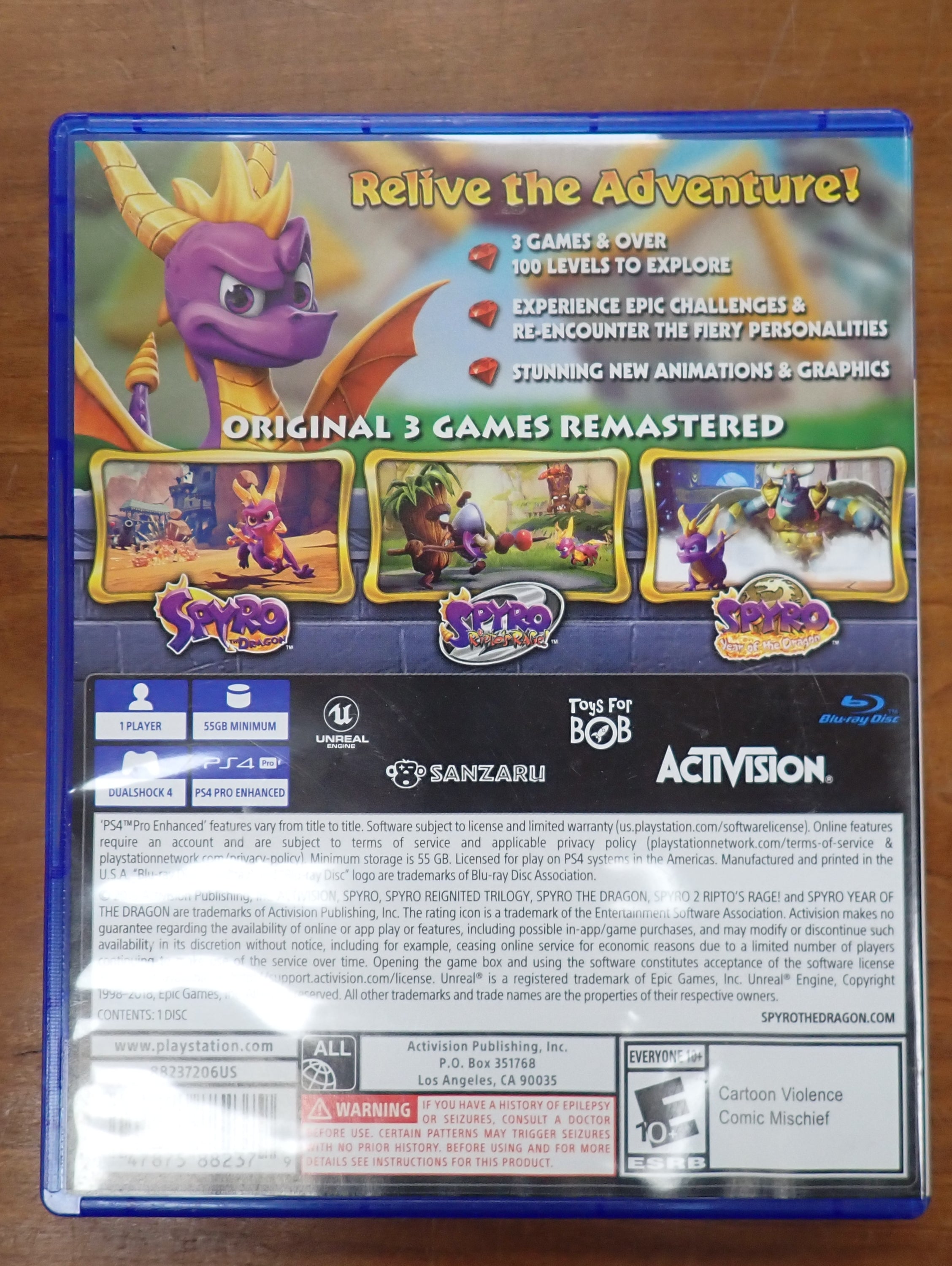 Spyro: Reignited Trilogy - PS4