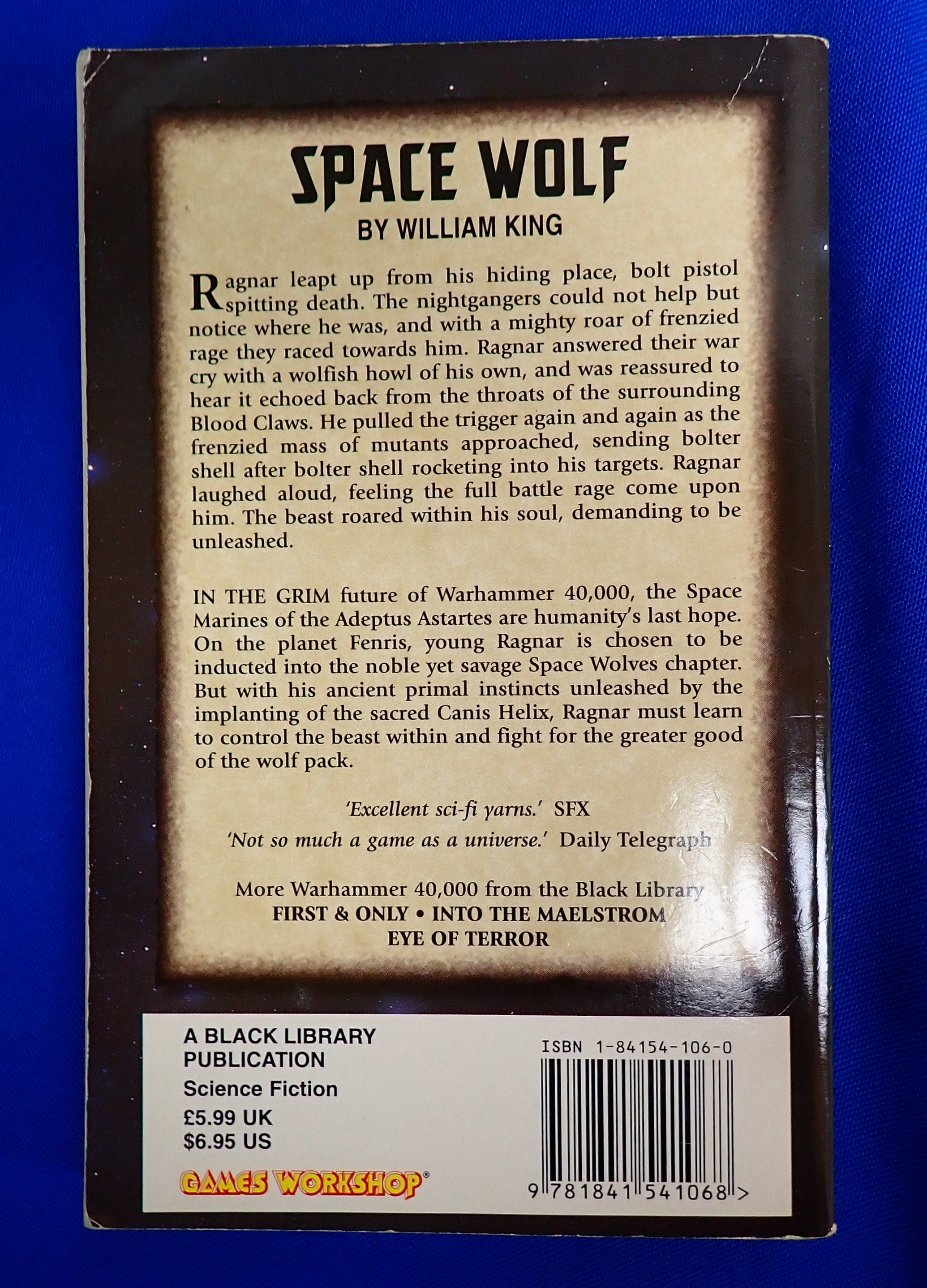 Warhammer 40K: Space Wolf (1999) - Pocket Novel [Pre-Owned]