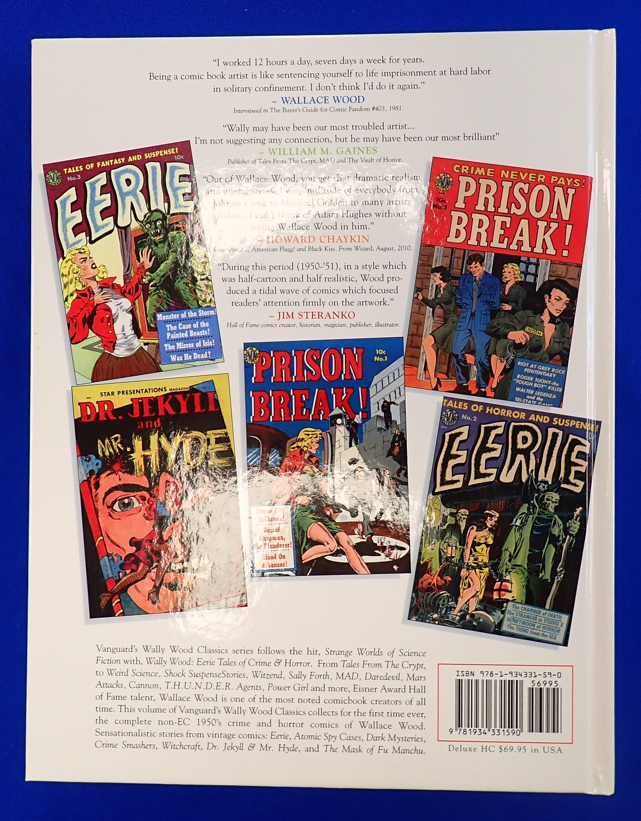 Wally Wood Eerie: Tales of Crime & Horror Deluxe Slipcase Hardcover Edition - Hardcover (Pre-Owned)
