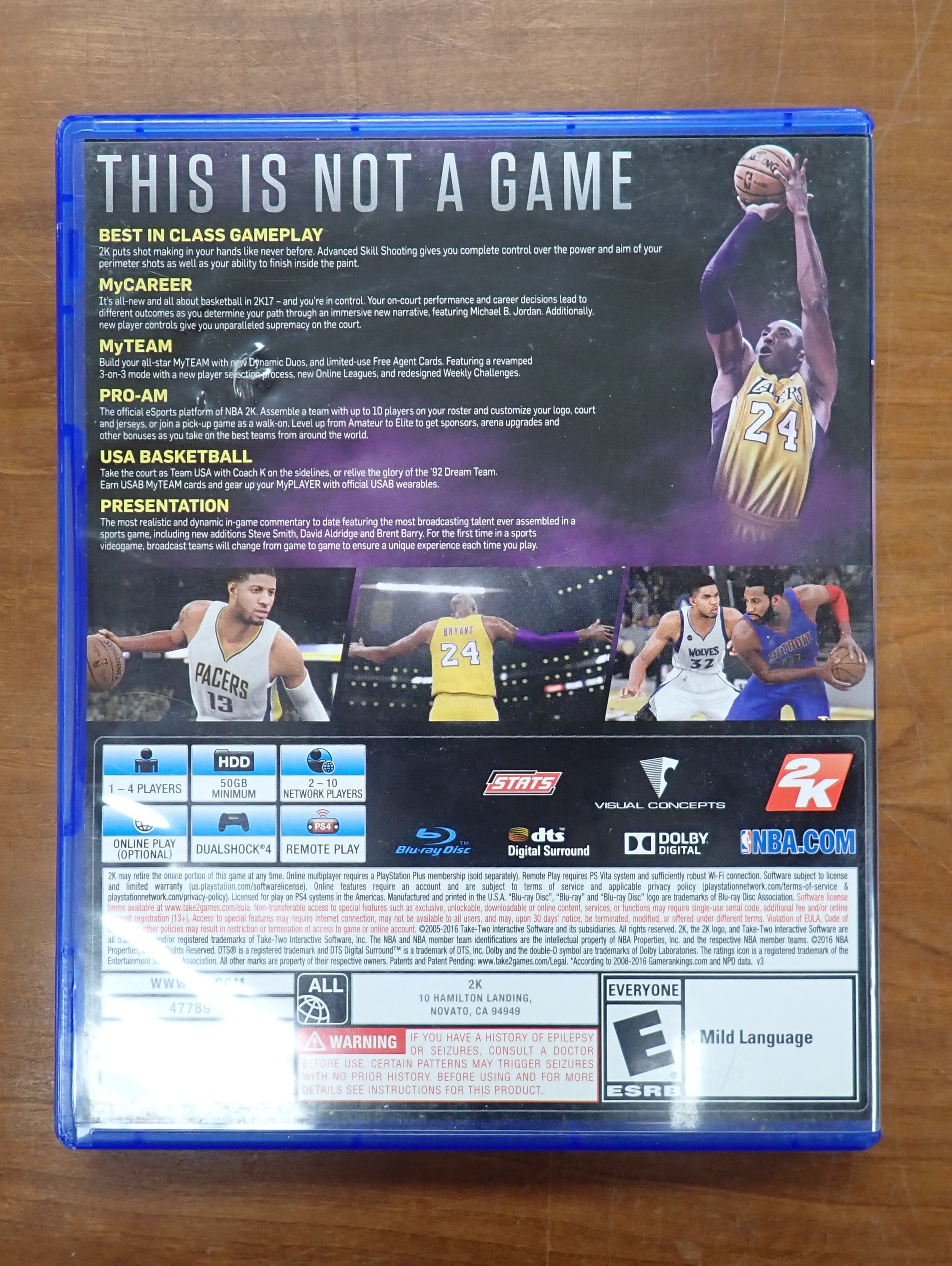 NBA 2K 17 - PS4