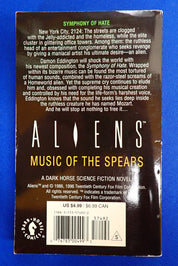 Aliens: Music of the Spears by Yvonne Navarro (1996) - Pocket Novel [Pre-Owned]