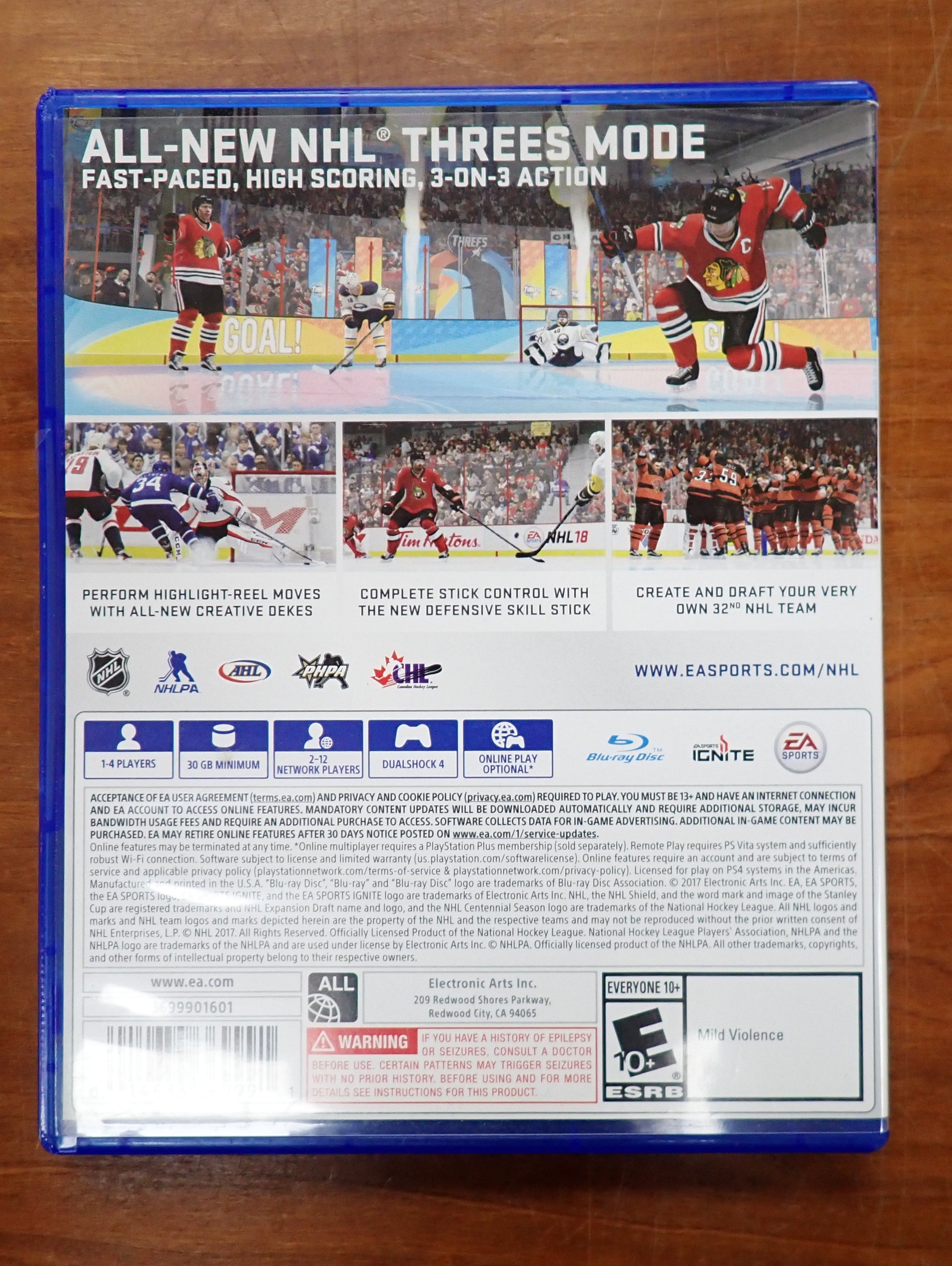 NHL 18 - PS4