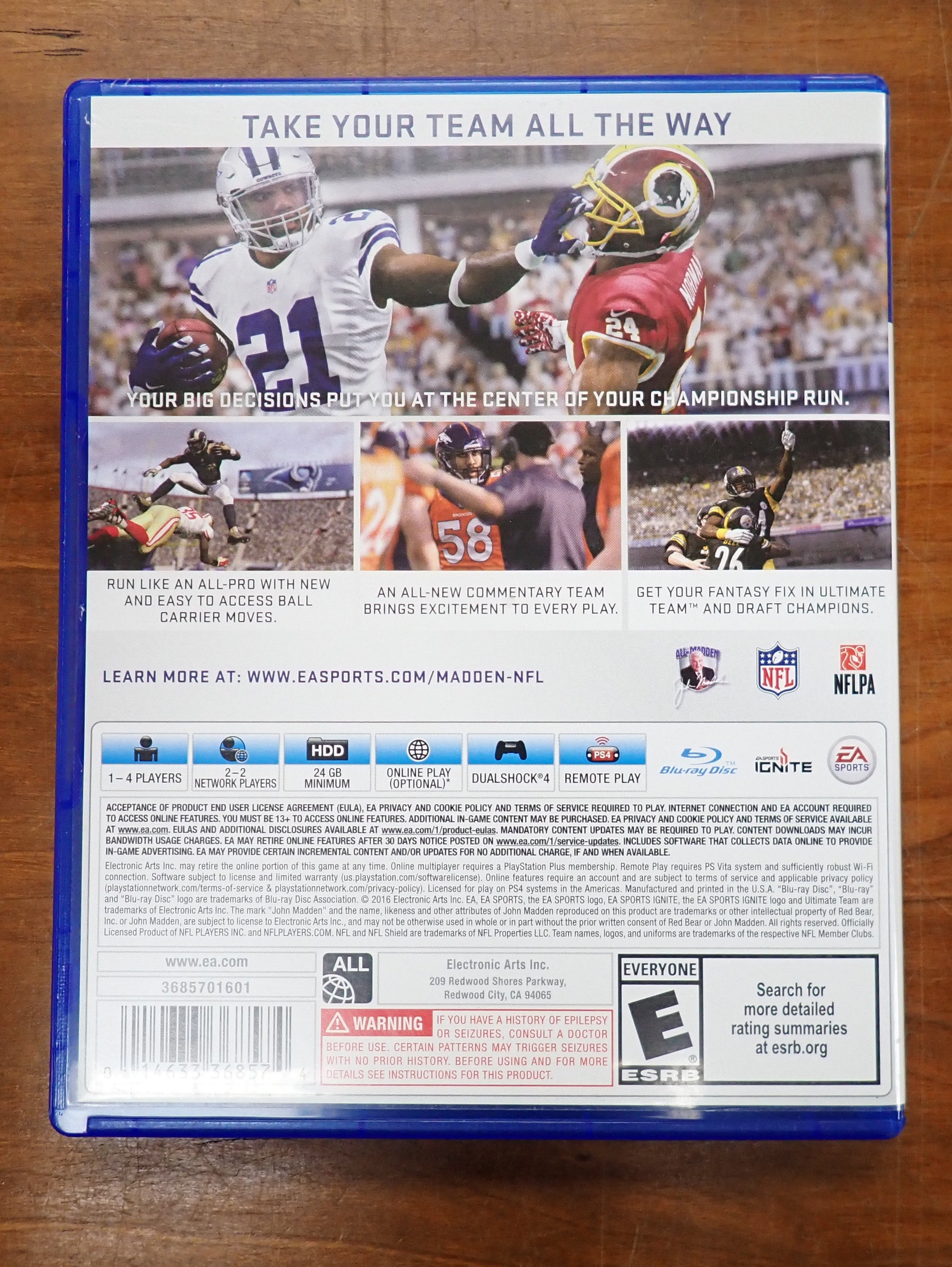 Madden 17 - PS4