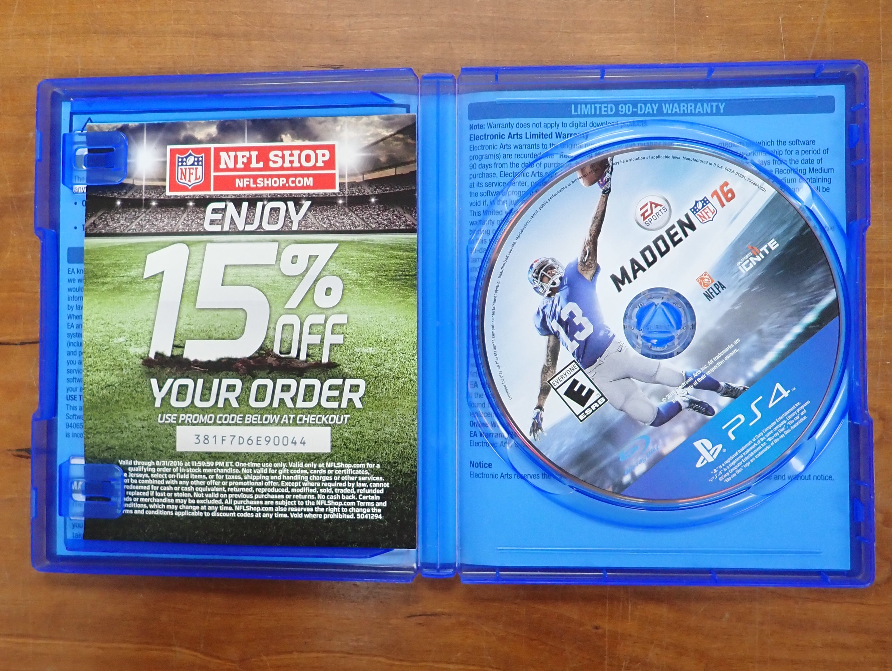 Madden 16 - PS4
