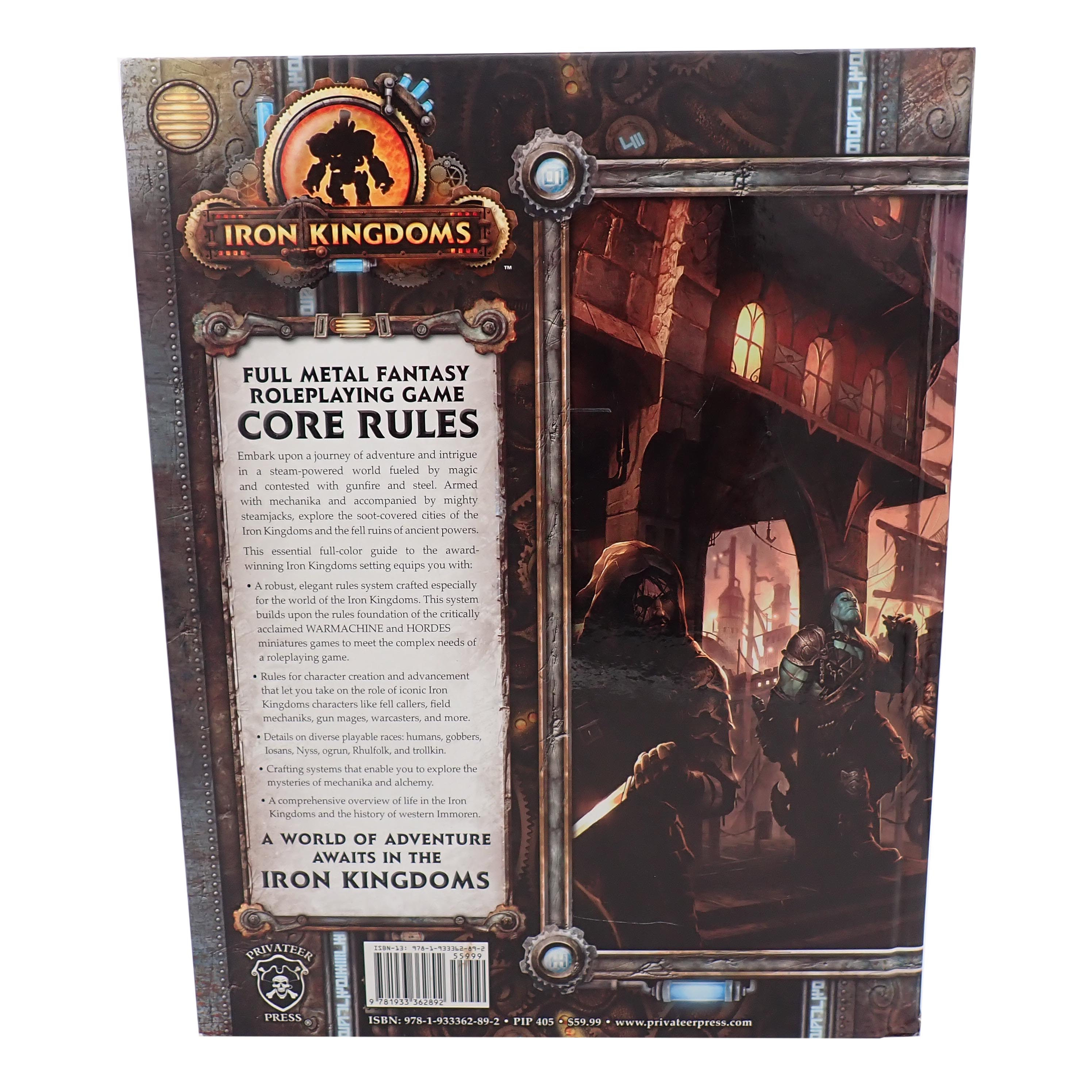 Iron Kingdoms Core Rulebook [Pre-Owned]