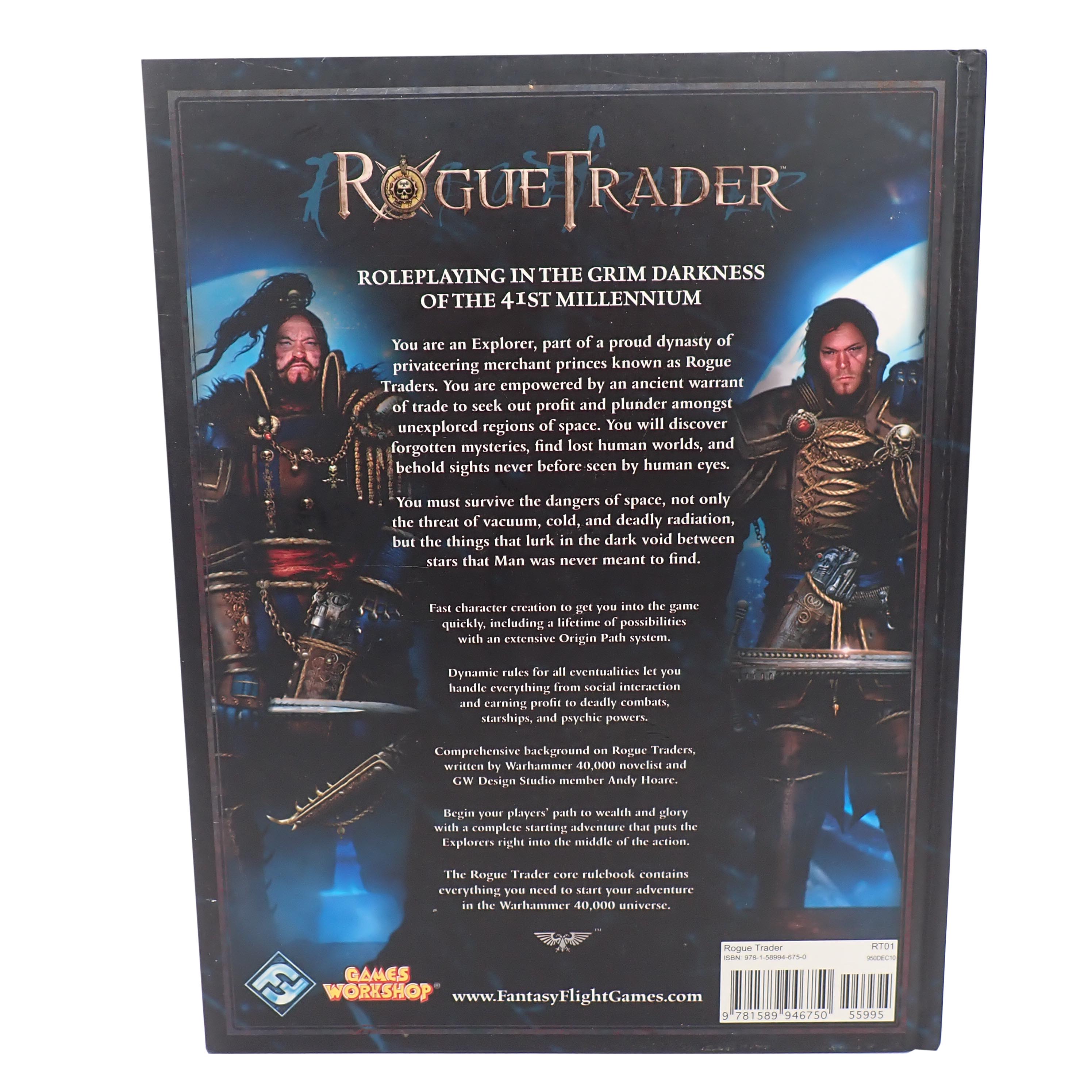 Rogue Trader Core Rulebook - Warhammer 40K [Pre-Owned]