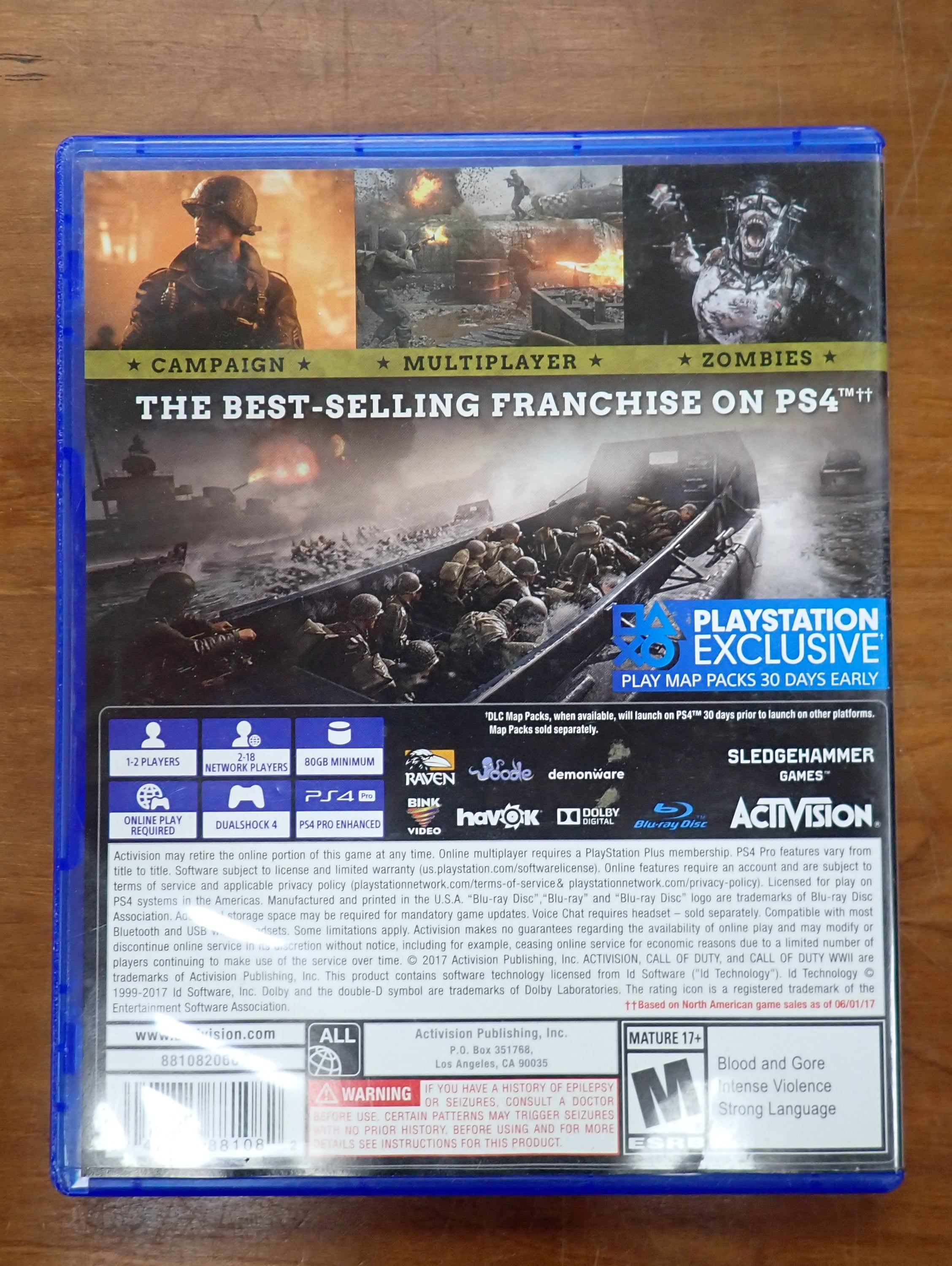 Call of Duty: WWII - PS4