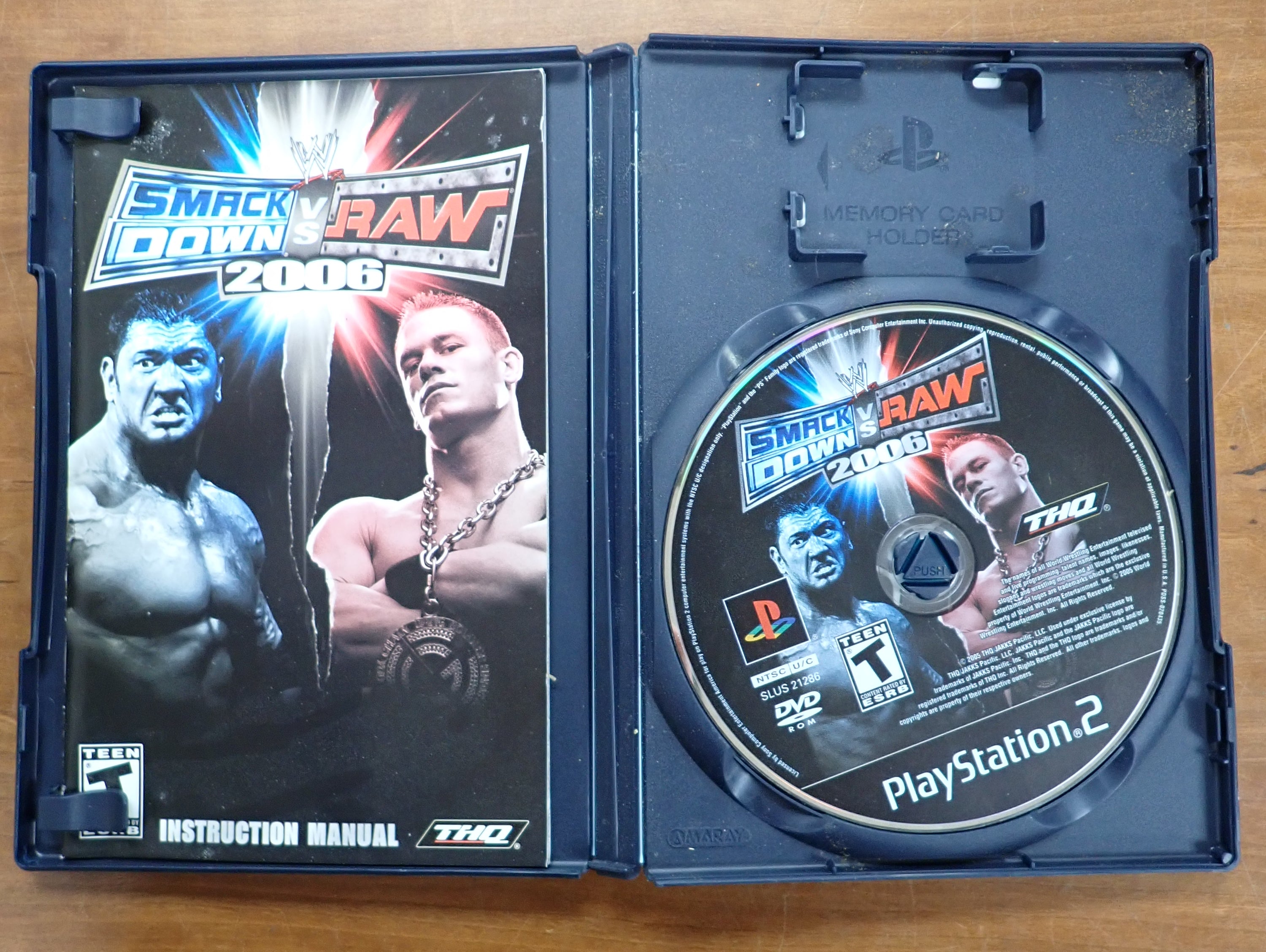 Smack Down vs Raw 2006 - PS2