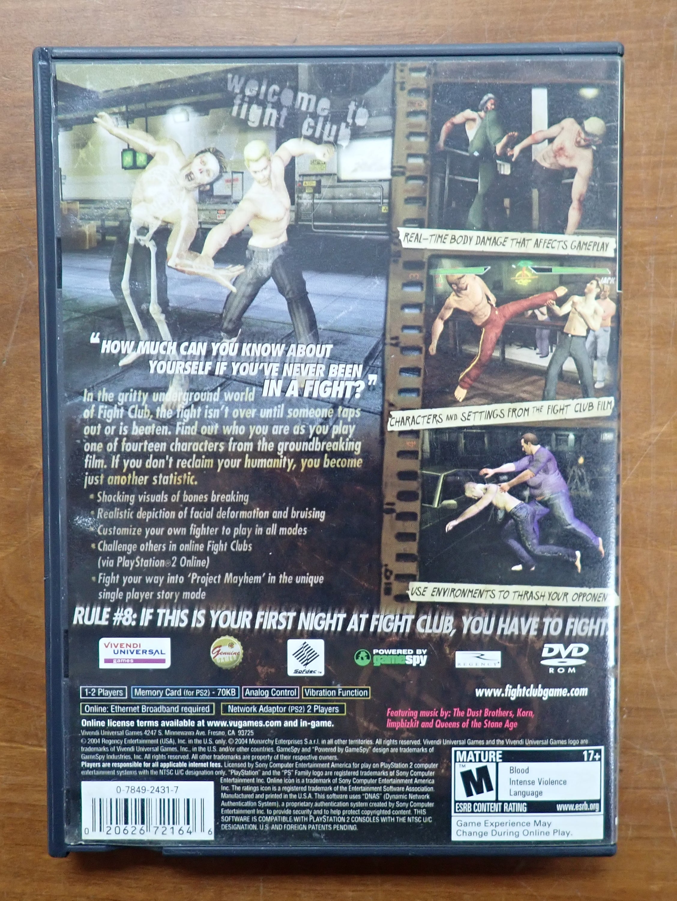 Fight Club - PS2