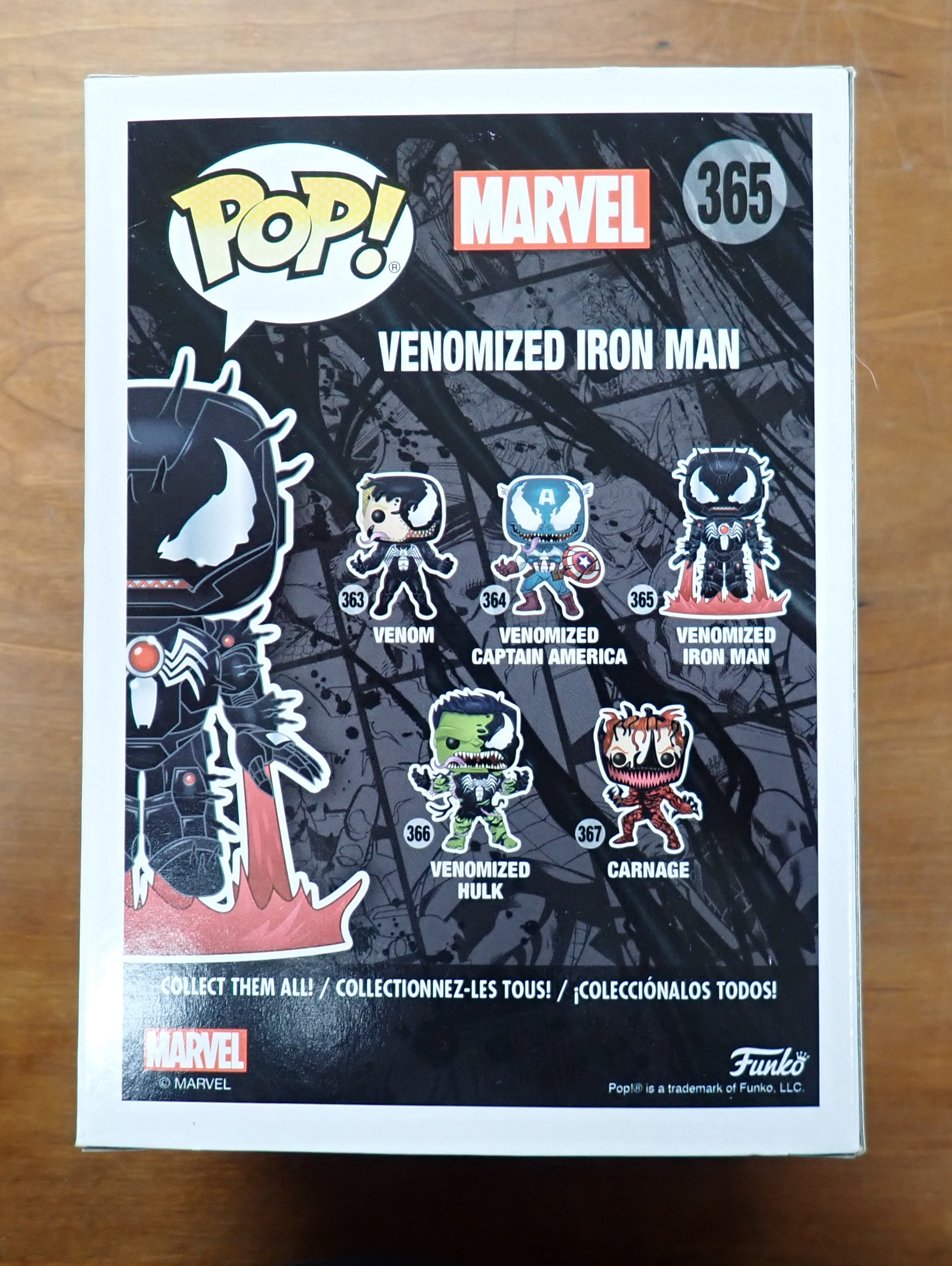 Venomized Iron Man - POP #365