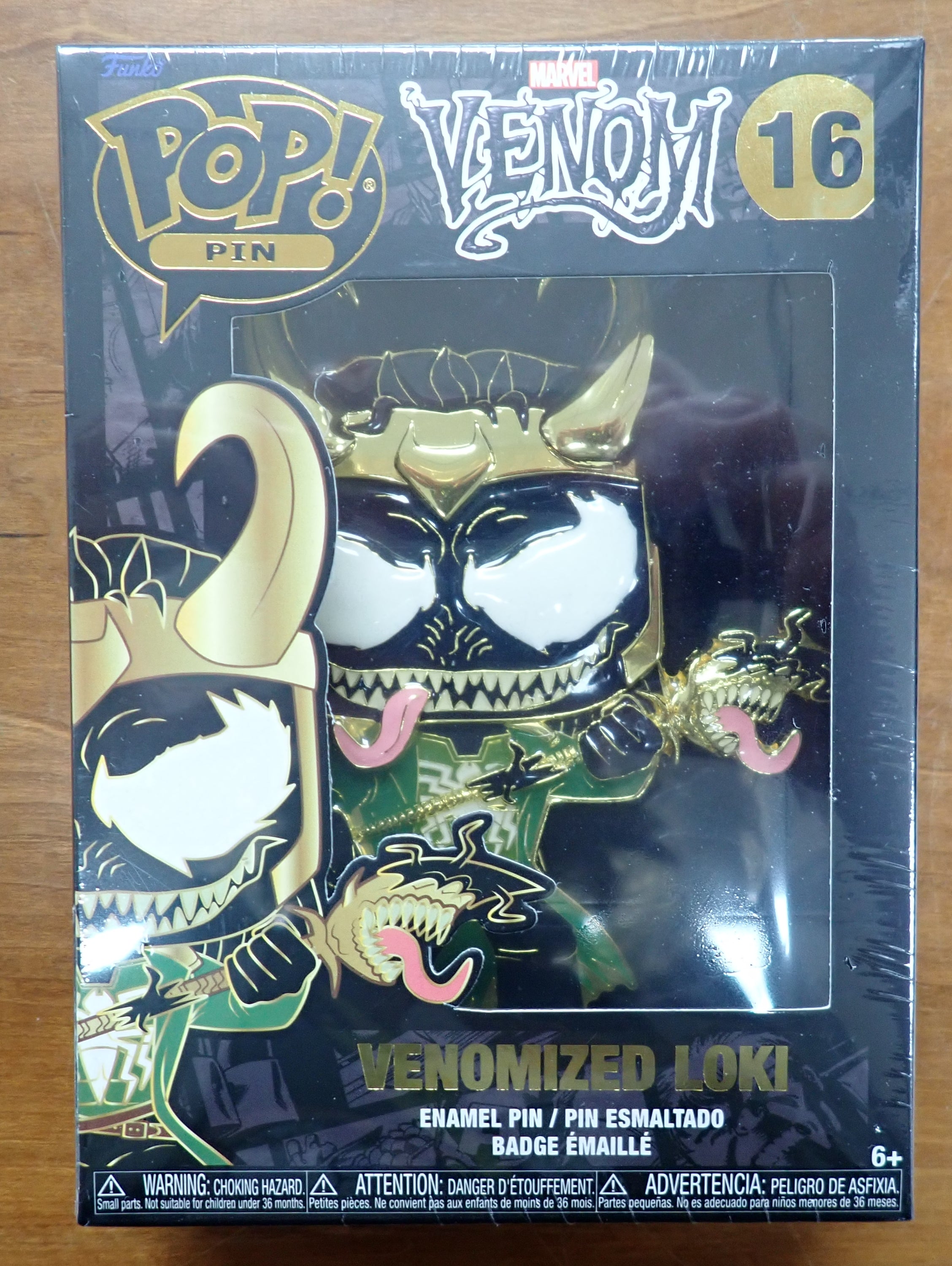Venomized Loki - POP Pin #16