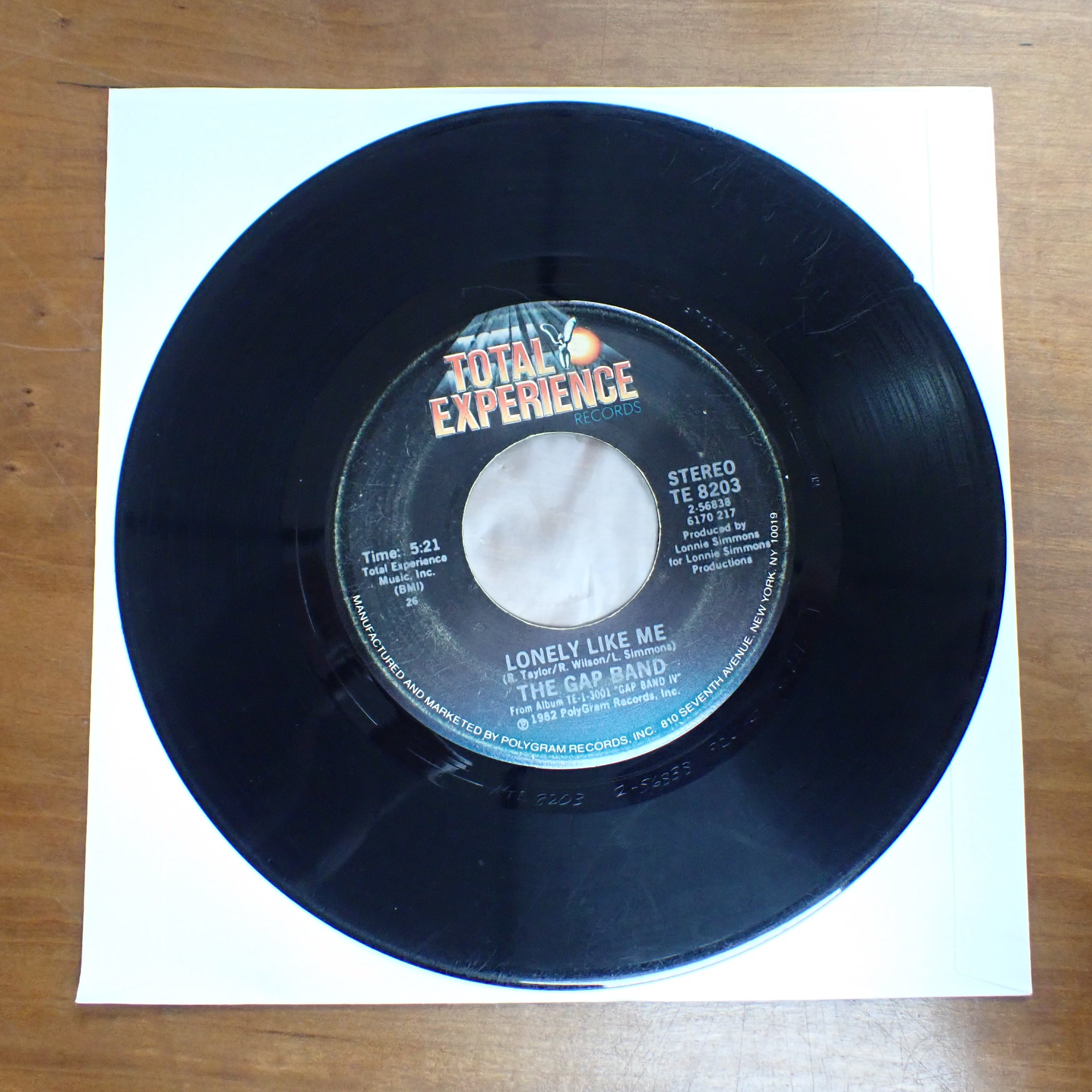 The Gap Band - You Dropped a Bomb on Me/Lonely Like Me