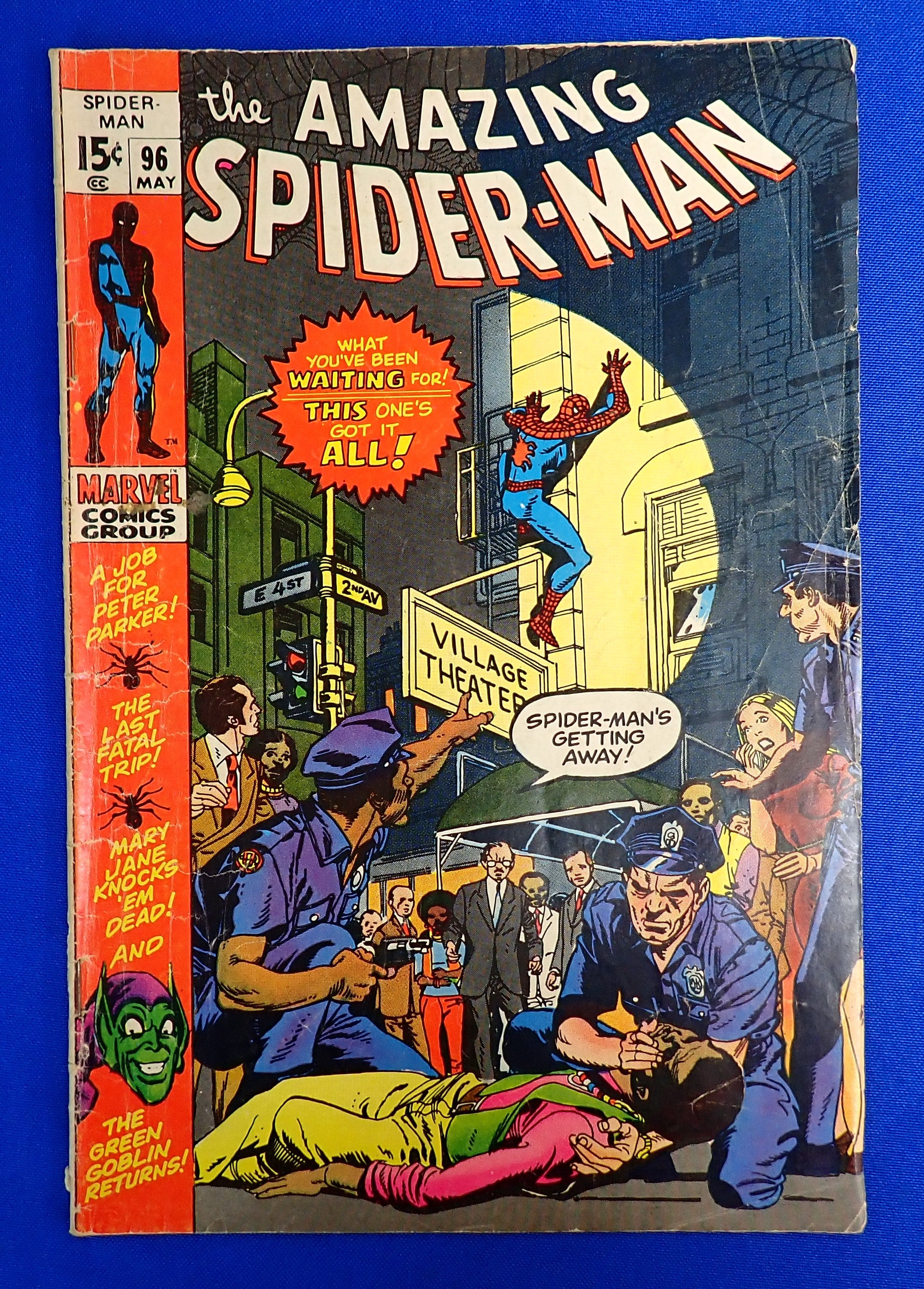 Amazing Spider-Man #96 (1971) - GD+ (2.5) - Published W/O CCA Approval