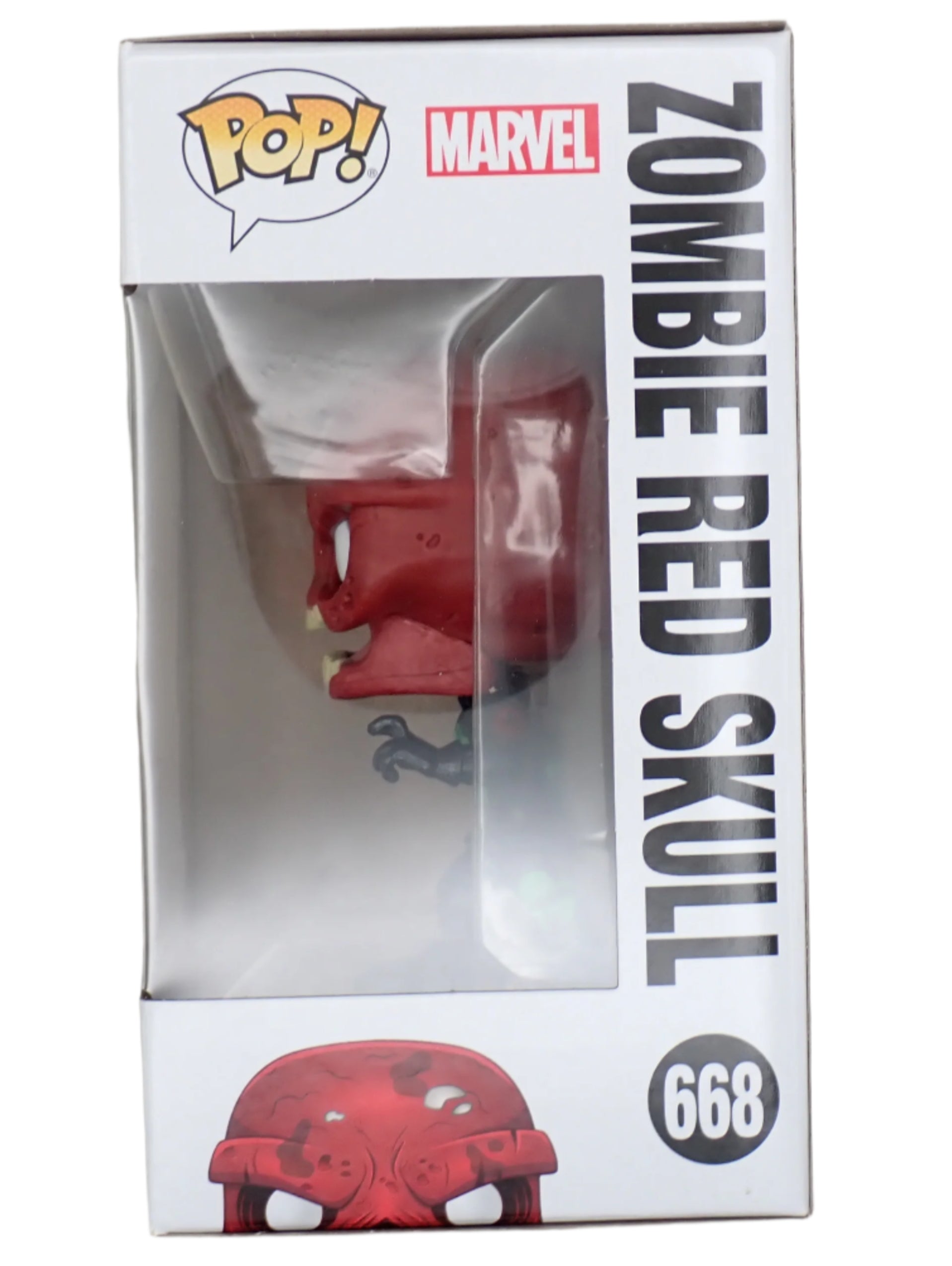 Zombie Red Skull - POP! #668