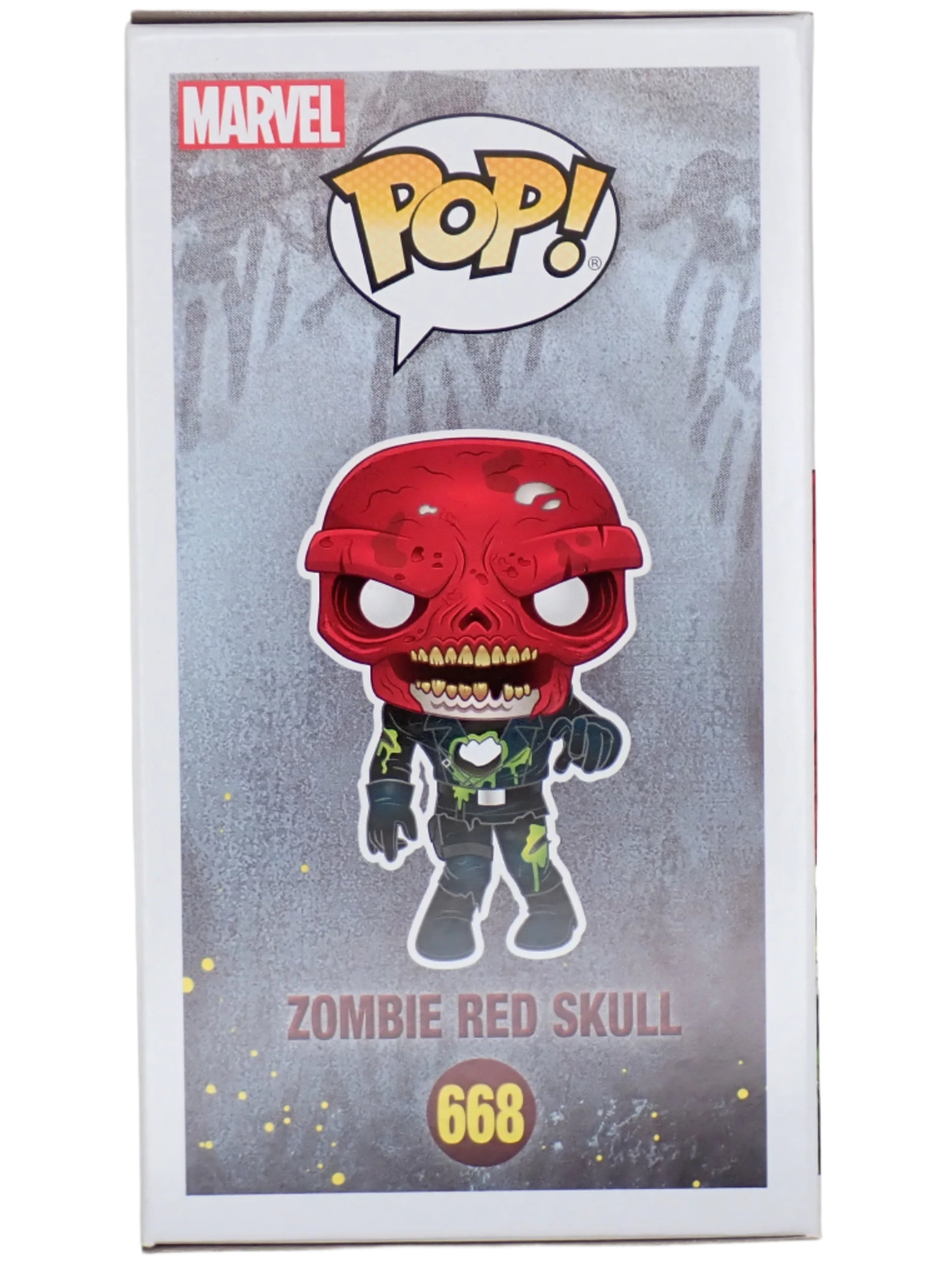 Zombie Red Skull - POP! #668